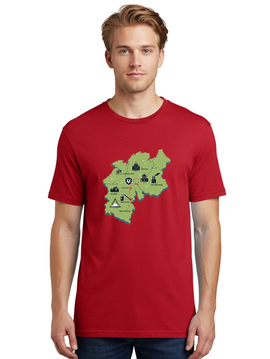 Colchester-Map Men'S Graphic Tee, 100% Cotton, Comfortable Casual Summer Wear, Machine Washable, Vintage Camera, Old Camera, Antique Camera, Black Camera, Classic Photography, Photography Equipment, Nostalgic Device, Film Camera, Camera Art Bam093