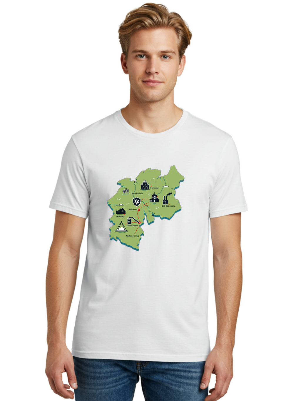 Colchester-Map Men'S Graphic Tee, 100% Cotton, Comfortable Casual Summer Wear, Machine Washable, Vintage Camera, Old Camera, Antique Camera, Black Camera, Classic Photography, Photography Equipment, Nostalgic Device, Film Camera, Camera Art Bam093