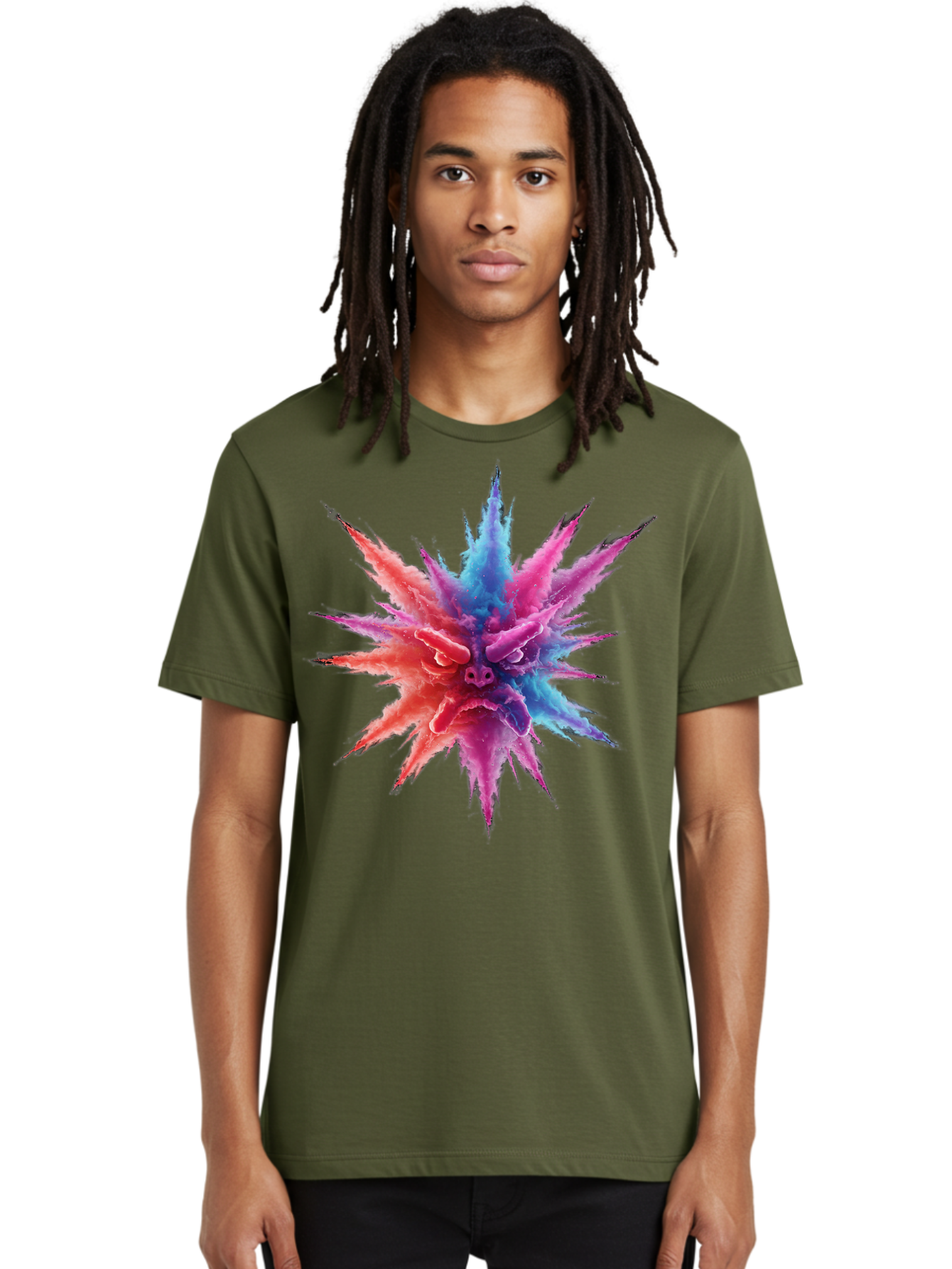Color-Explosion Men'S Graphic Tee, 100% Cotton, Comfortable Casual Summer Wear, Machine Washable, Vintage Camera, Old Camera, Antique Camera, Black Camera, Classic Photography, Photography Equipment, Nostalgic Device, Film Camera, Camera Art Bam094