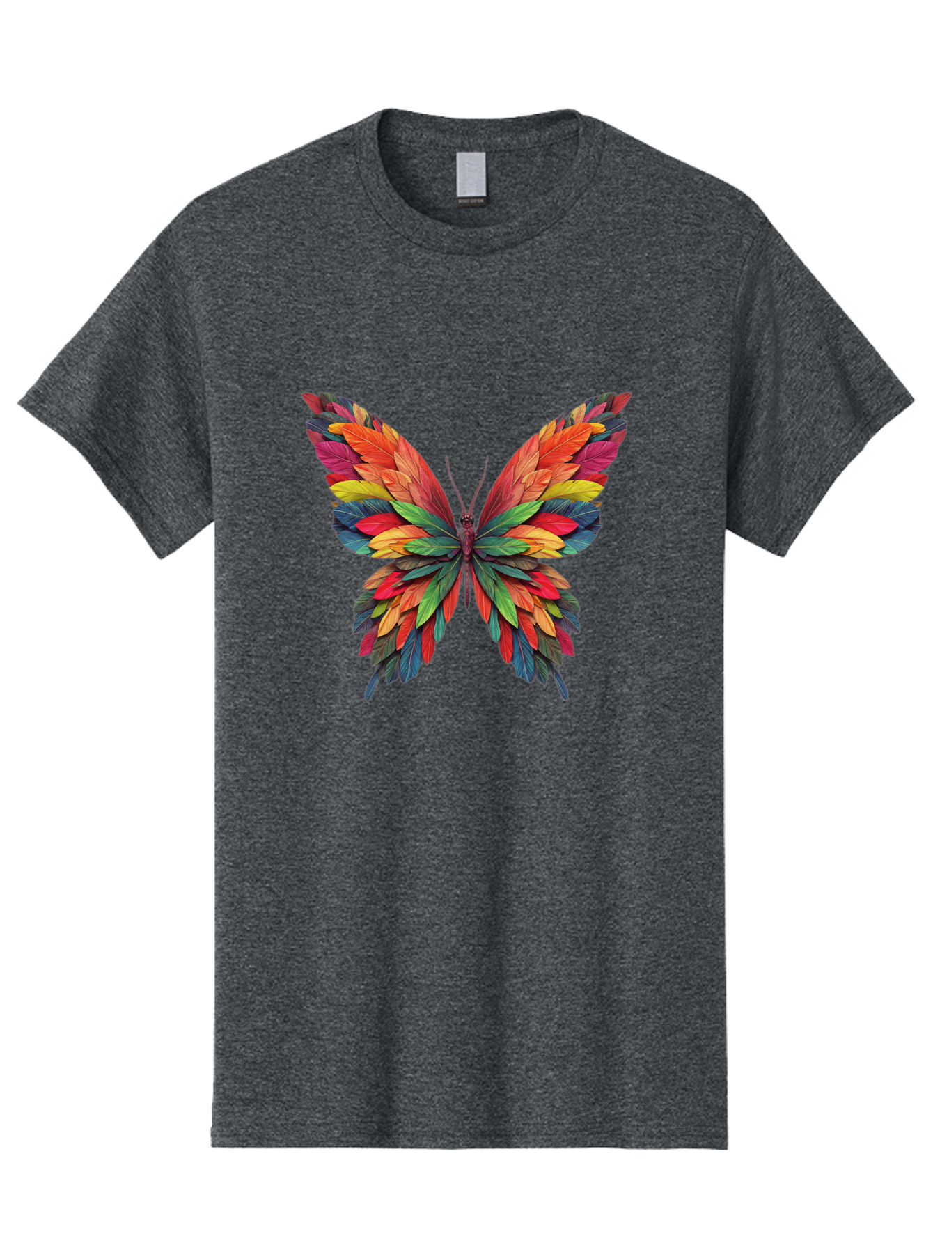 Colorful-Butterfly Men'S Graphic Tee, 100% Cotton, Comfortable Casual Summer Wear, Machine Washable, Vintage Camera, Old Camera, Antique Camera, Black Camera, Classic Photography, Photography Equipment, Nostalgic Device, Film Camera, Bam096