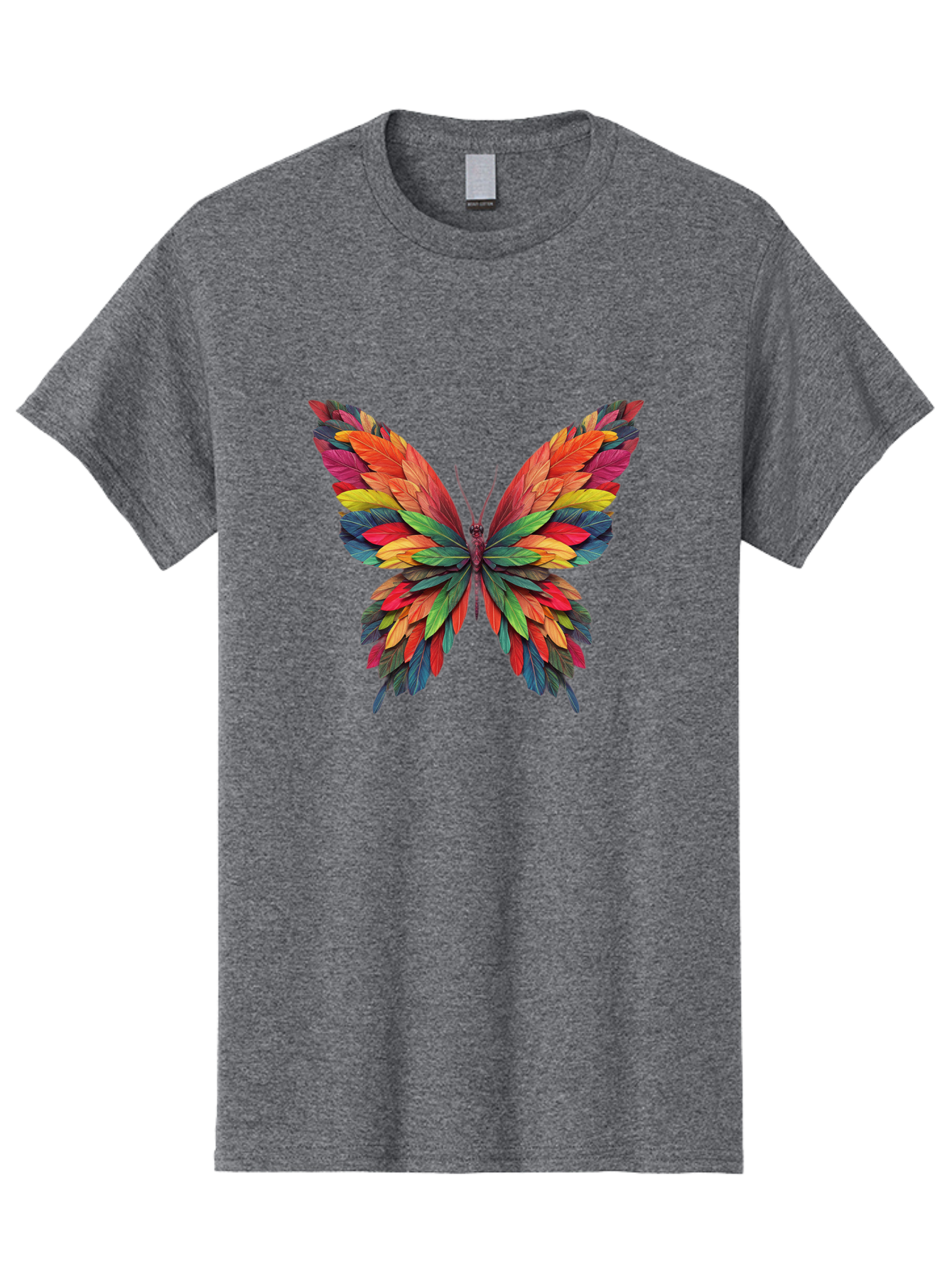 Colorful-Butterfly Men'S Graphic Tee, 100% Cotton, Comfortable Casual Summer Wear, Machine Washable, Vintage Camera, Old Camera, Antique Camera, Black Camera, Classic Photography, Photography Equipment, Nostalgic Device, Film Camera, Bam096
