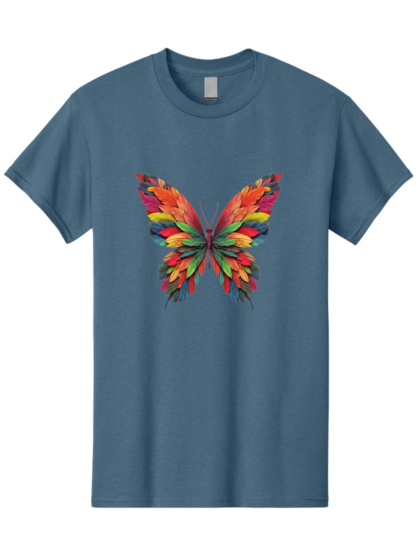 Colorful-Butterfly Men'S Graphic Tee, 100% Cotton, Comfortable Casual Summer Wear, Machine Washable, Vintage Camera, Old Camera, Antique Camera, Black Camera, Classic Photography, Photography Equipment, Nostalgic Device, Film Camera, Bam096