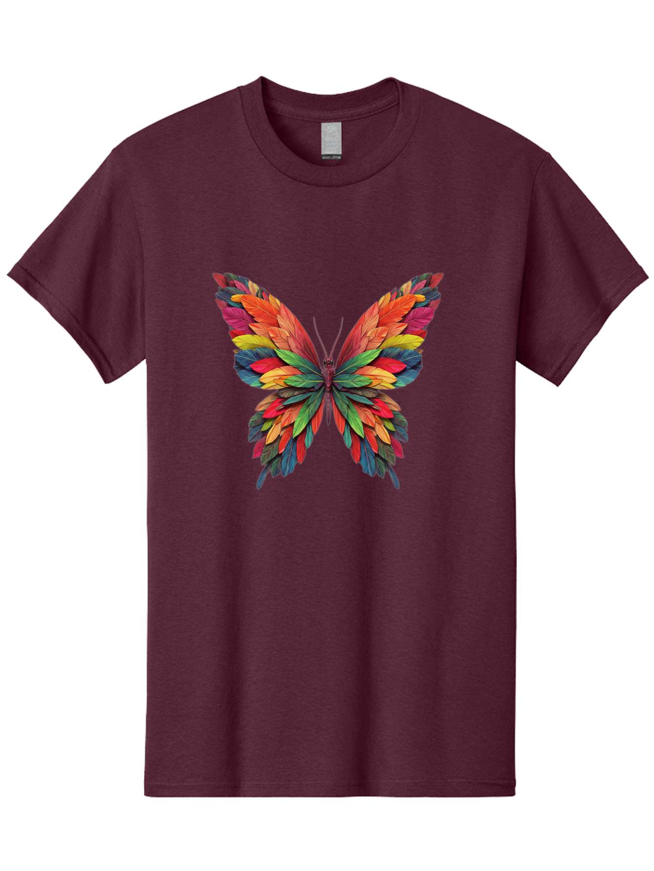 Colorful-Butterfly Men'S Graphic Tee, 100% Cotton, Comfortable Casual Summer Wear, Machine Washable, Vintage Camera, Old Camera, Antique Camera, Black Camera, Classic Photography, Photography Equipment, Nostalgic Device, Film Camera, Bam096