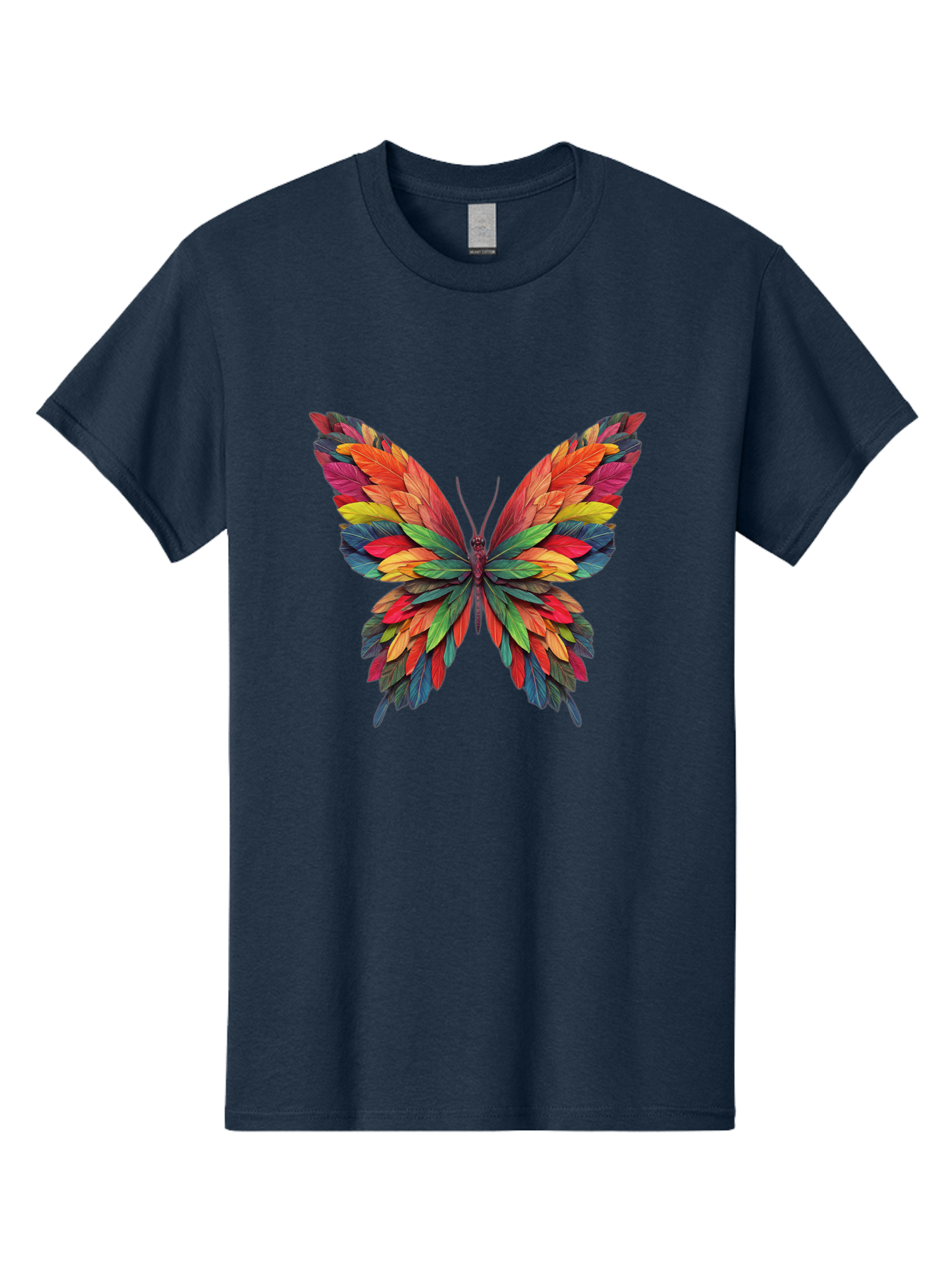 Colorful-Butterfly Men'S Graphic Tee, 100% Cotton, Comfortable Casual Summer Wear, Machine Washable, Vintage Camera, Old Camera, Antique Camera, Black Camera, Classic Photography, Photography Equipment, Nostalgic Device, Film Camera, Bam096