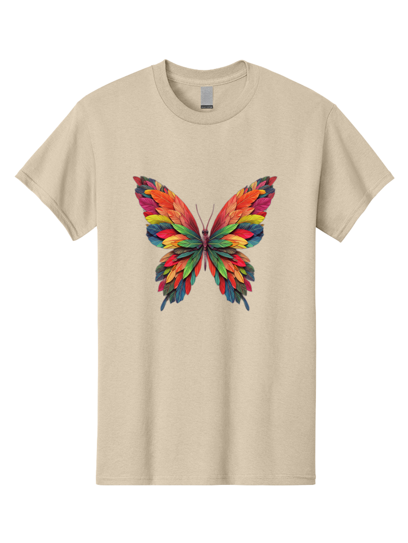 Colorful-Butterfly Men'S Graphic Tee, 100% Cotton, Comfortable Casual Summer Wear, Machine Washable, Vintage Camera, Old Camera, Antique Camera, Black Camera, Classic Photography, Photography Equipment, Nostalgic Device, Film Camera, Bam096