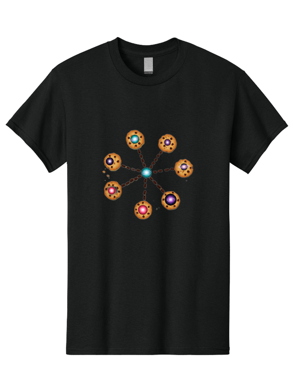 Cookies-Network Men'S Graphic Tee, 100% Cotton, Comfortable Casual Summer Wear, Machine Washable, Vintage Camera, Old Camera, Antique Camera, Black Camera, Classic Photography, Photography Equipment, Nostalgic Device, Film Camera, Camera Art Bam106
