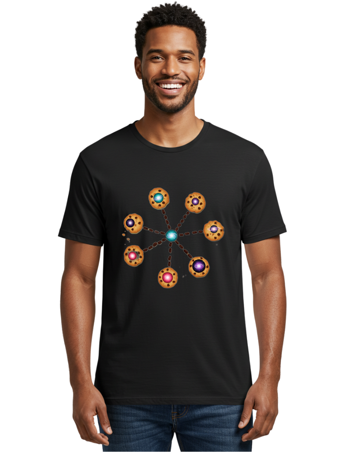 Cookies-Network Men'S Graphic Tee, 100% Cotton, Comfortable Casual Summer Wear, Machine Washable, Vintage Camera, Old Camera, Antique Camera, Black Camera, Classic Photography, Photography Equipment, Nostalgic Device, Film Camera, Camera Art Bam106