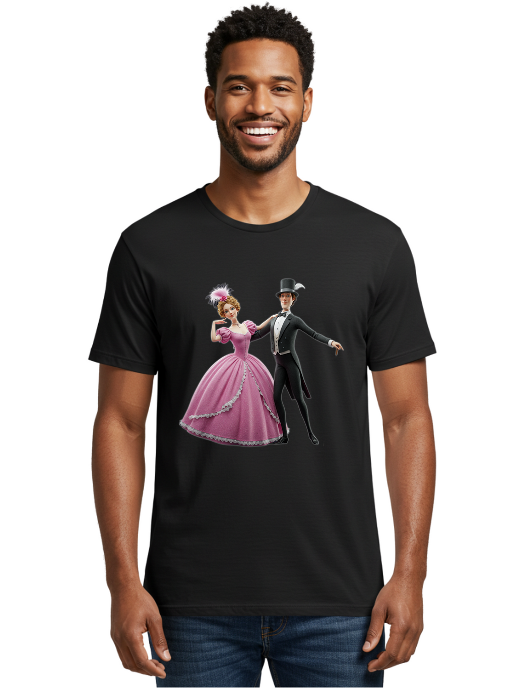 Couple-Dancing Men'S Graphic Tee, 100% Cotton, Comfortable Casual Summer Wear, Machine Washable, Vintage Camera, Old Camera, Antique Camera, Black Camera, Classic Photography, Photography Equipment, Nostalgic Device, Film Camera, Camera Art Bam113