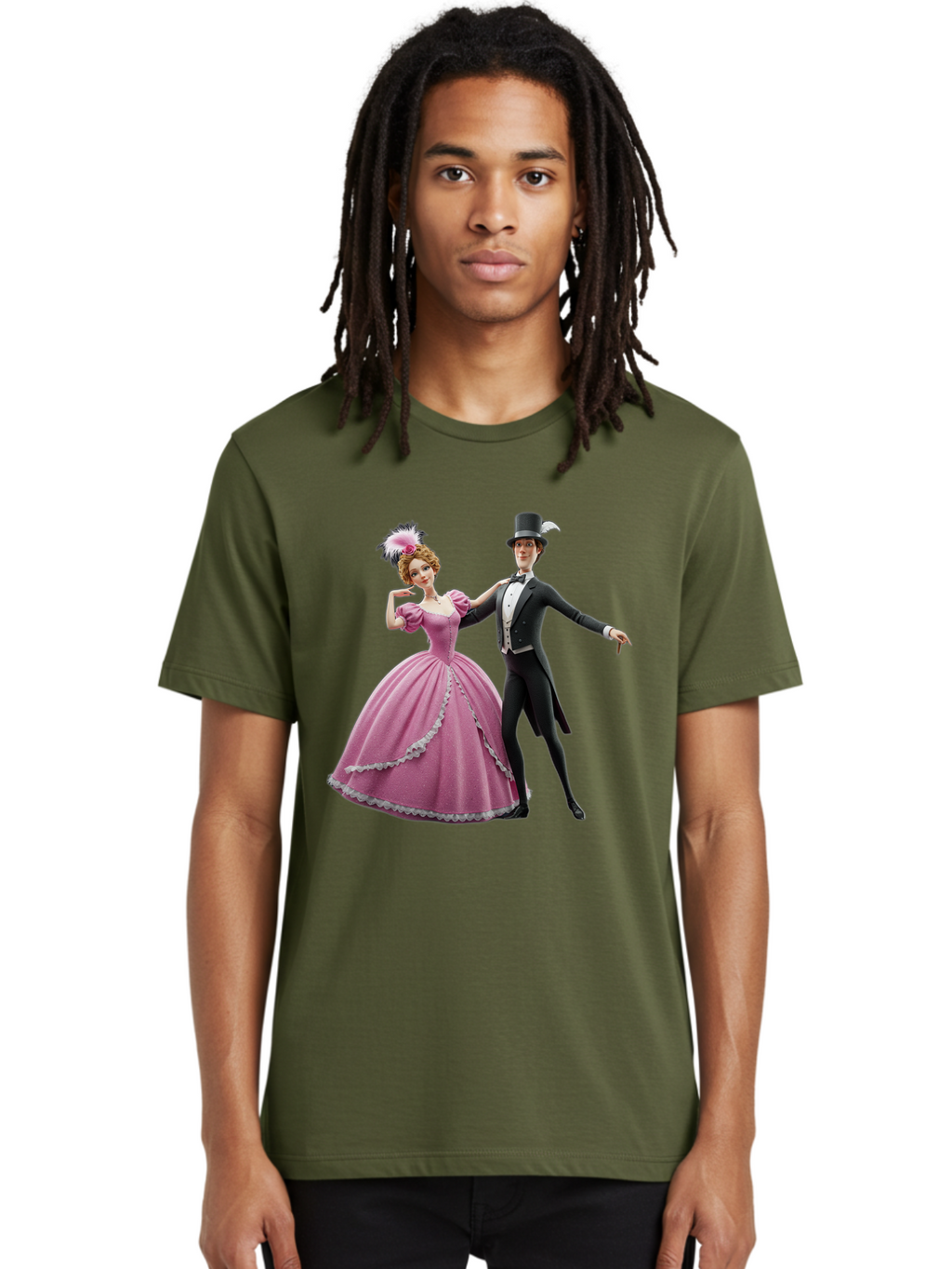 Couple-Dancing Men'S Graphic Tee, 100% Cotton, Comfortable Casual Summer Wear, Machine Washable, Vintage Camera, Old Camera, Antique Camera, Black Camera, Classic Photography, Photography Equipment, Nostalgic Device, Film Camera, Camera Art Bam113