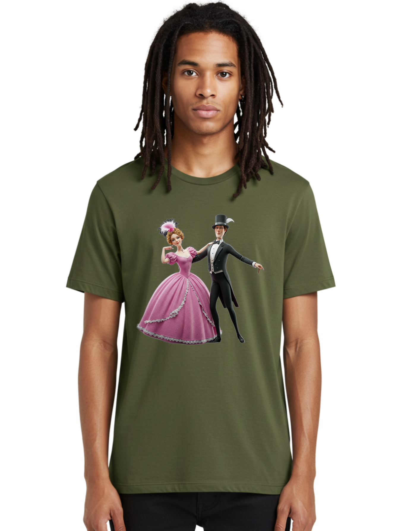 Couple-Dancing Men'S Graphic Tee, 100% Cotton, Comfortable Casual Summer Wear, Machine Washable, Vintage Camera, Old Camera, Antique Camera, Black Camera, Classic Photography, Photography Equipment, Nostalgic Device, Film Camera, Camera Art Bam113