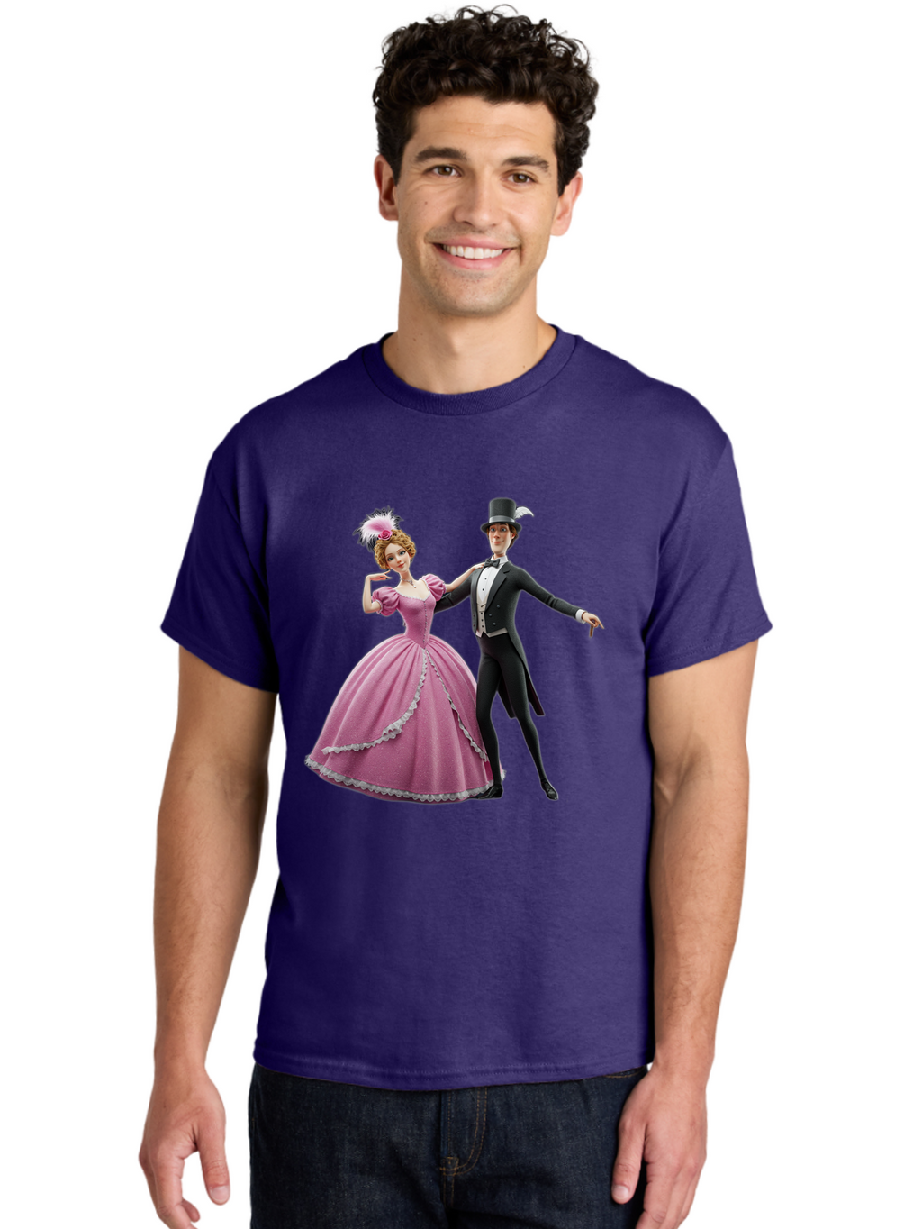 Couple-Dancing Men'S Graphic Tee, 100% Cotton, Comfortable Casual Summer Wear, Machine Washable, Vintage Camera, Old Camera, Antique Camera, Black Camera, Classic Photography, Photography Equipment, Nostalgic Device, Film Camera, Camera Art Bam113