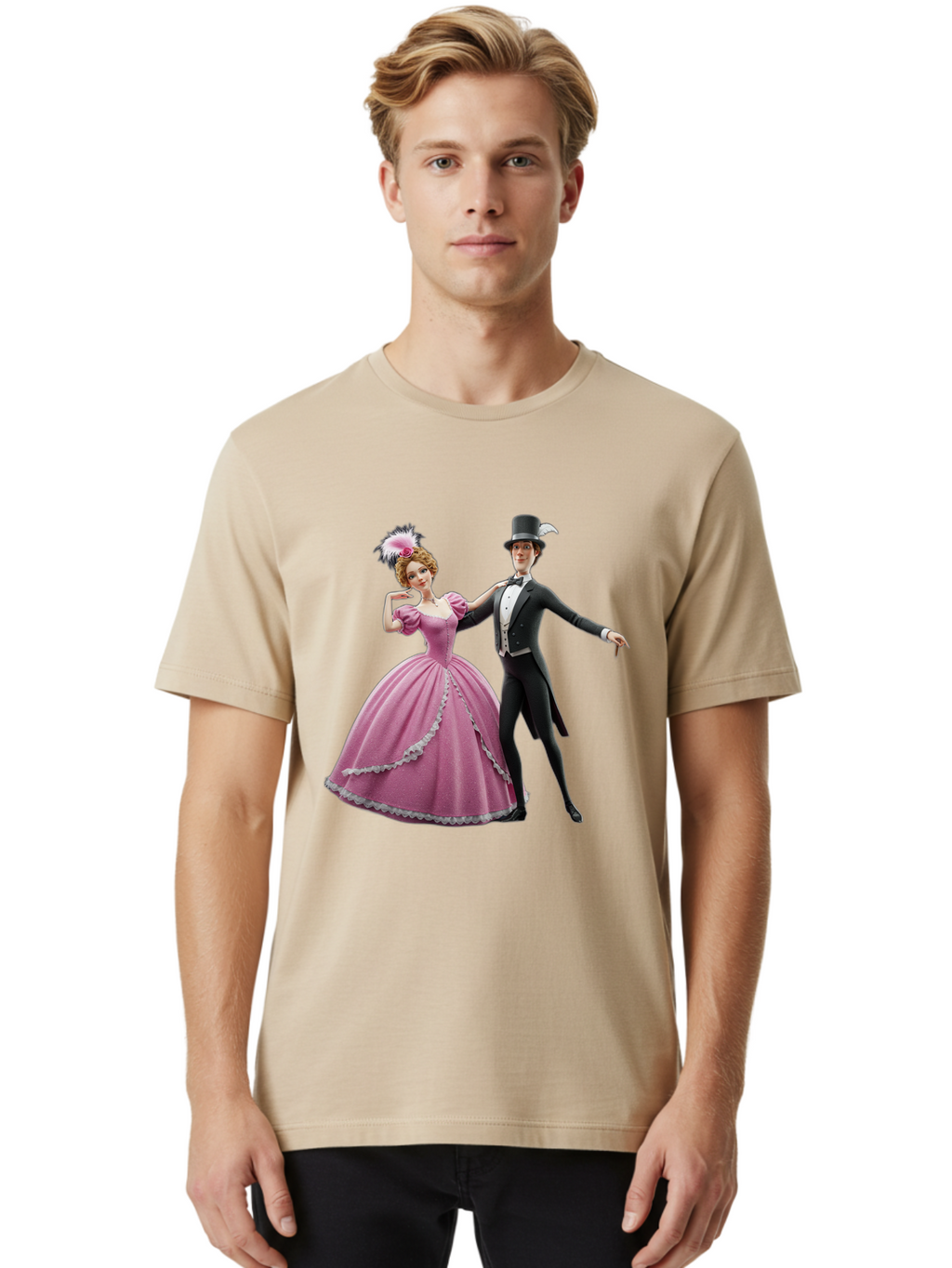 Couple-Dancing Men'S Graphic Tee, 100% Cotton, Comfortable Casual Summer Wear, Machine Washable, Vintage Camera, Old Camera, Antique Camera, Black Camera, Classic Photography, Photography Equipment, Nostalgic Device, Film Camera, Camera Art Bam113