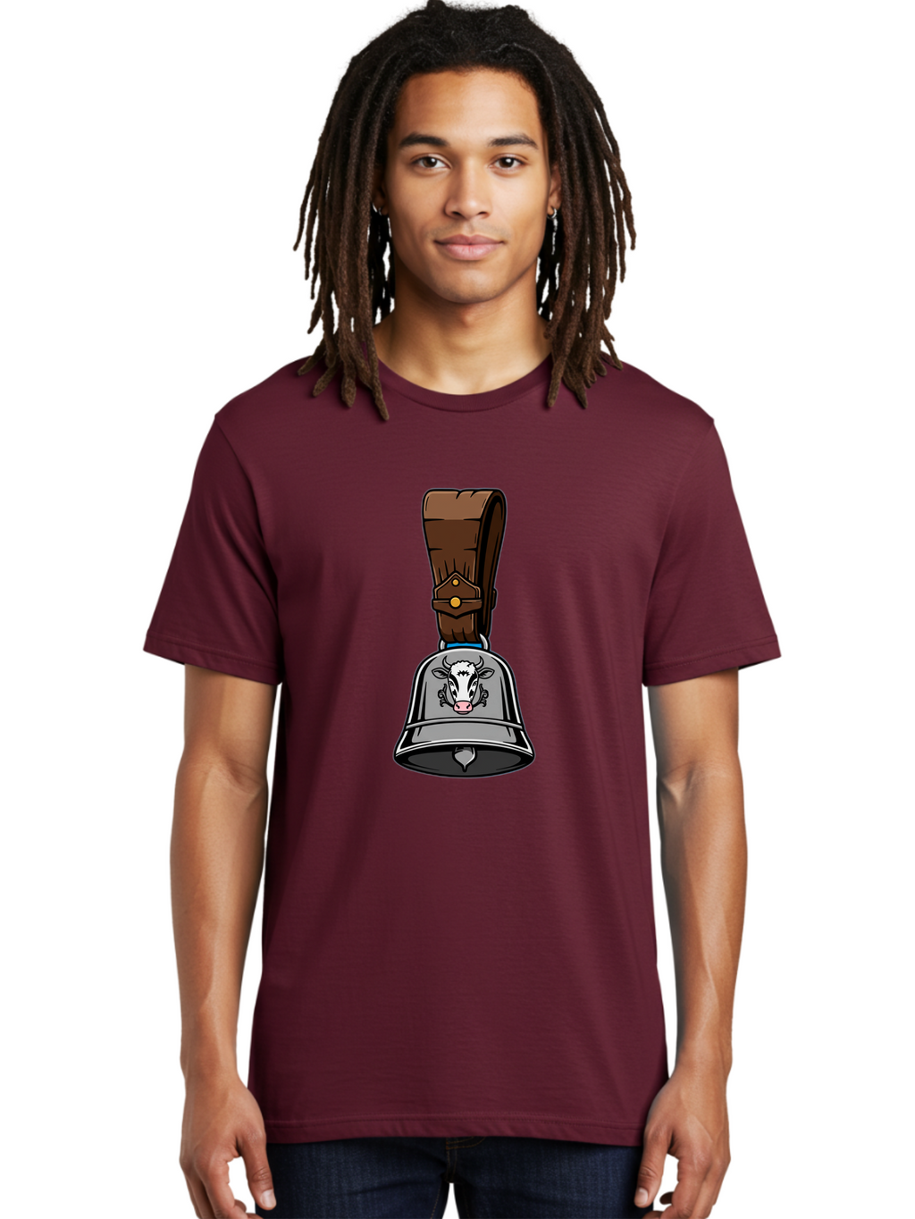 Cow-Bell Men'S Graphic Tee, 100% Cotton, Comfortable Casual Summer Wear, Machine Washable, Vintage Camera, Old Camera, Antique Camera, Black Camera, Classic Photography, Photography Equipment, Nostalgic Device, Film Camera, Camera Art Bam115