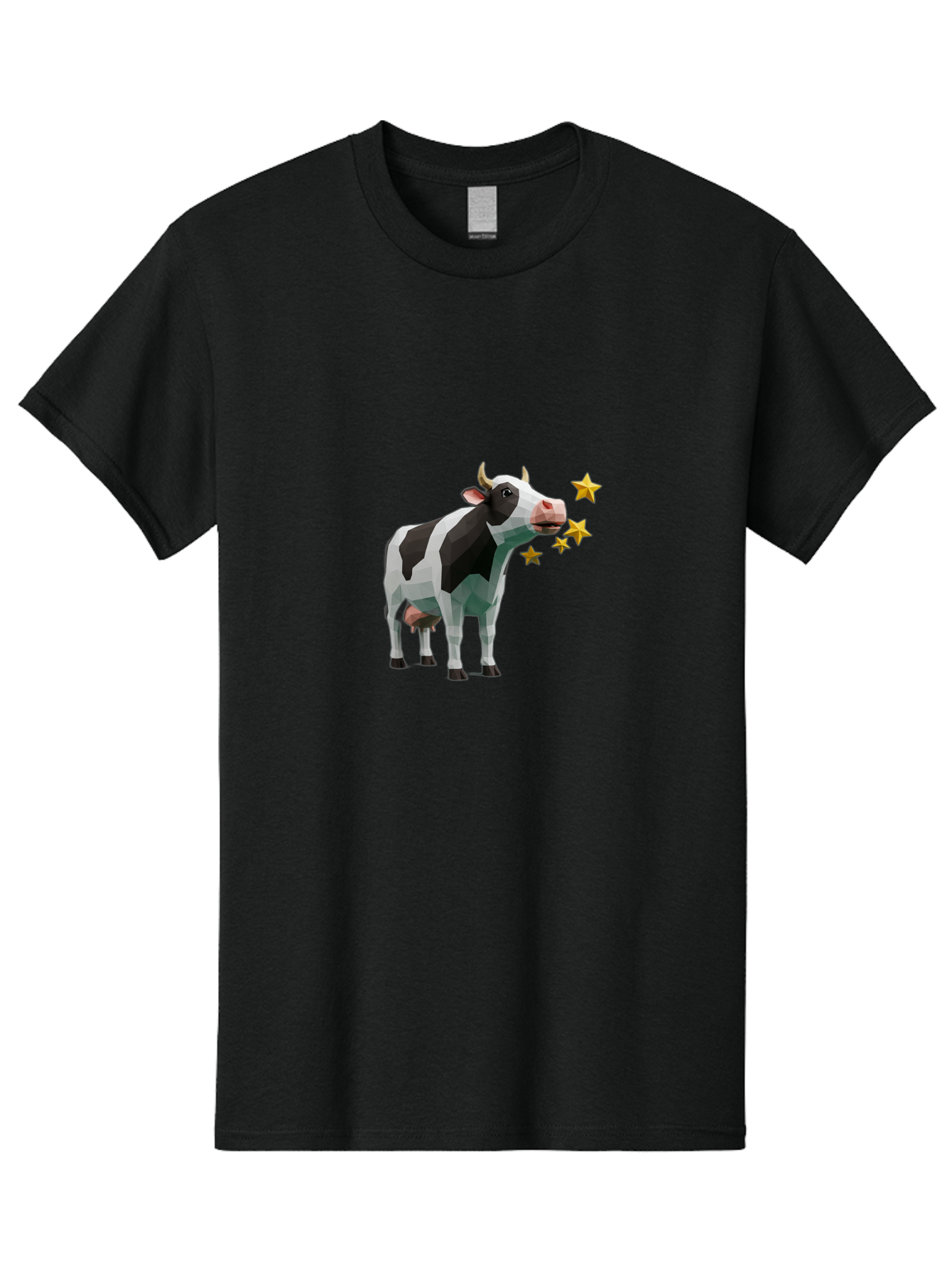 Cow-Blowing-Stars Men'S Graphic Tee, 100% Cotton, Comfortable Casual Summer Wear, Machine Washable, Vintage Camera, Old Camera, Antique Camera, Black Camera, Classic Photography, Photography Equipment, Nostalgic Device, Film Camera, Camera Art Bam116
