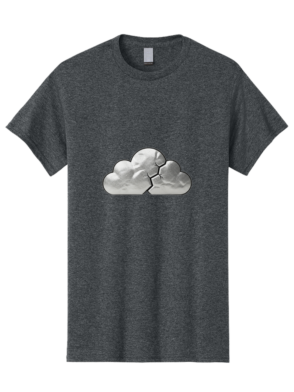 Cracked-Cloud Men'S Graphic Tee, 100% Cotton, Comfortable Casual Summer Wear, Machine Washable, Vintage Camera, Old Camera, Antique Camera, Black Camera, Classic Photography, Photography Equipment, Nostalgic Device, Film Camera, Camera Art Bam120