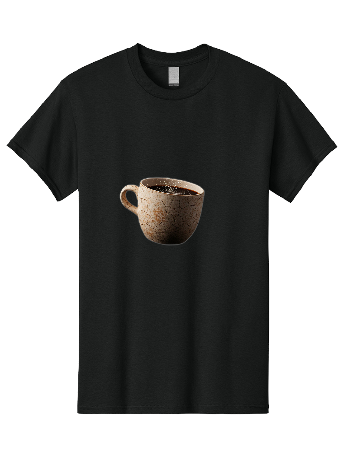 Cracked-Coffee-Mug Men'S Graphic Tee, 100% Cotton, Comfortable Casual Summer Wear, Machine Washable, Vintage Camera, Old Camera, Antique Camera, Black Camera, Classic Photography, Photography Equipment, Nostalgic Device, Film Camera, Bam121