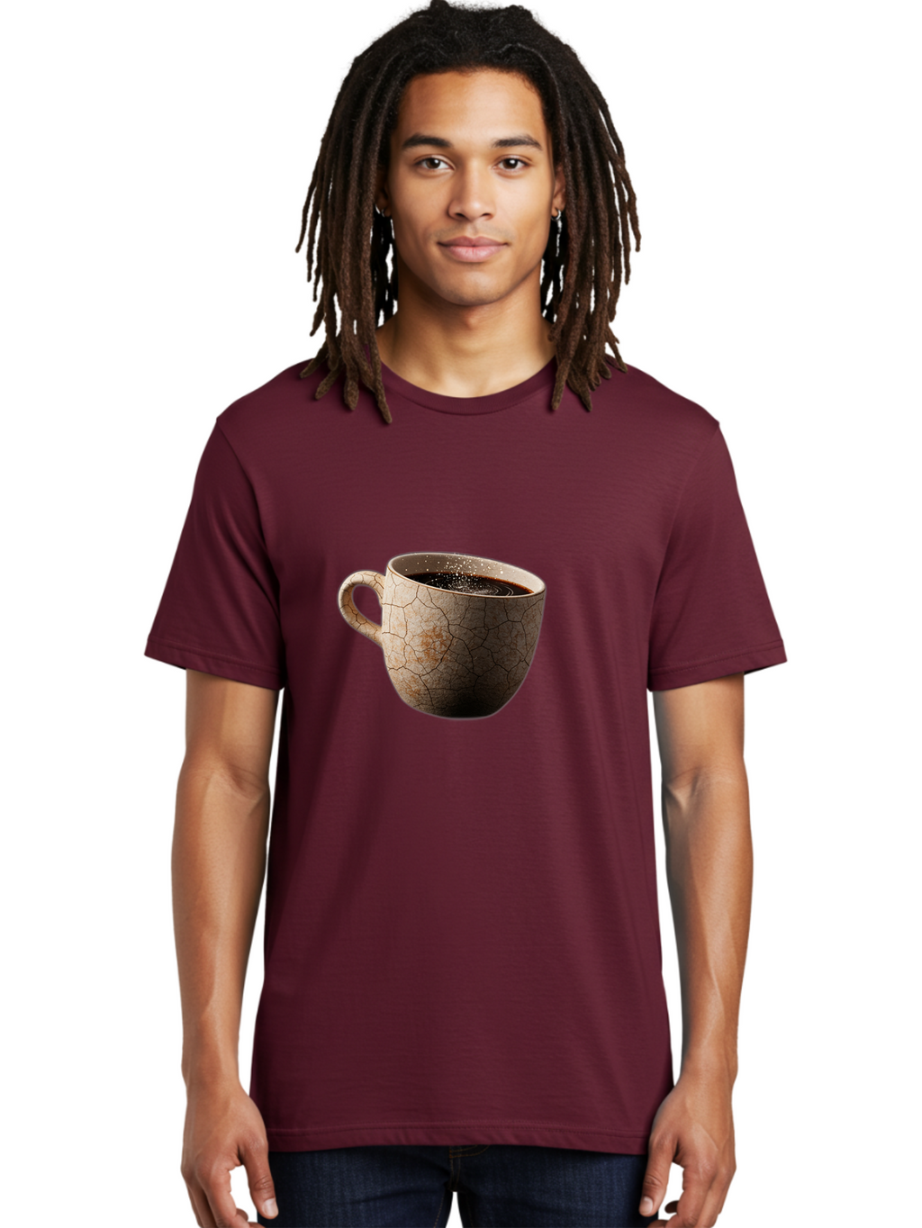 Cracked-Coffee-Mug Men'S Graphic Tee, 100% Cotton, Comfortable Casual Summer Wear, Machine Washable, Vintage Camera, Old Camera, Antique Camera, Black Camera, Classic Photography, Photography Equipment, Nostalgic Device, Film Camera, Bam121