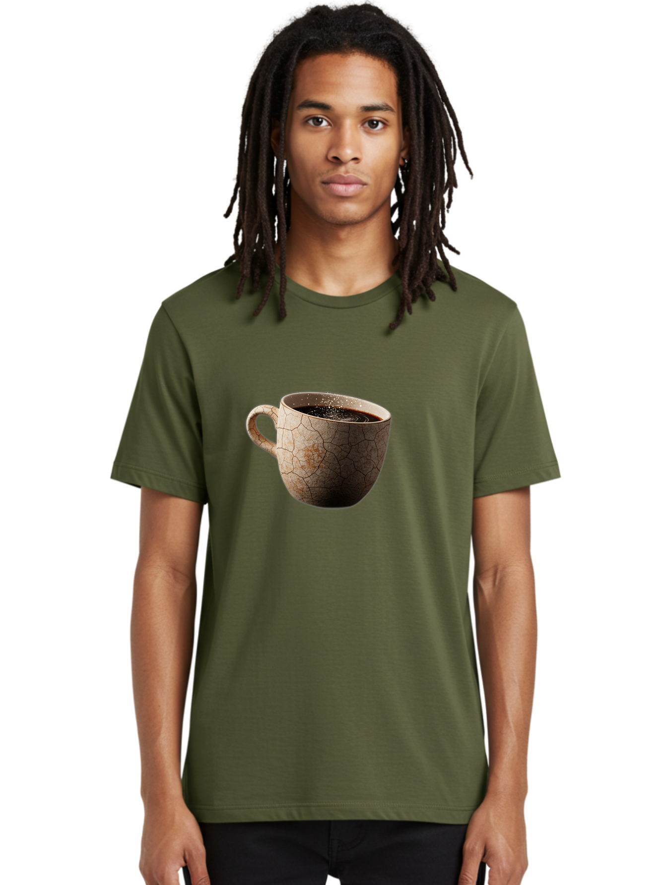 Cracked-Coffee-Mug Men'S Graphic Tee, 100% Cotton, Comfortable Casual Summer Wear, Machine Washable, Vintage Camera, Old Camera, Antique Camera, Black Camera, Classic Photography, Photography Equipment, Nostalgic Device, Film Camera, Bam121