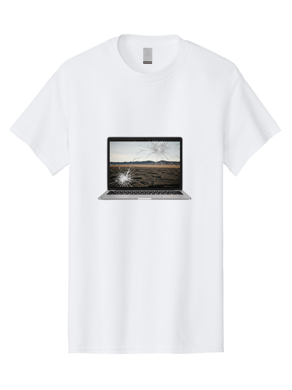 Cracked-Laptop-Screen Men'S Graphic Tee, 100% Cotton, Comfortable Casual Summer Wear, Machine Washable, Vintage Camera, Old Camera, Antique Camera, Black Camera, Classic Photography, Photography Equipment, Nostalgic Device, Film Camera, Bam122