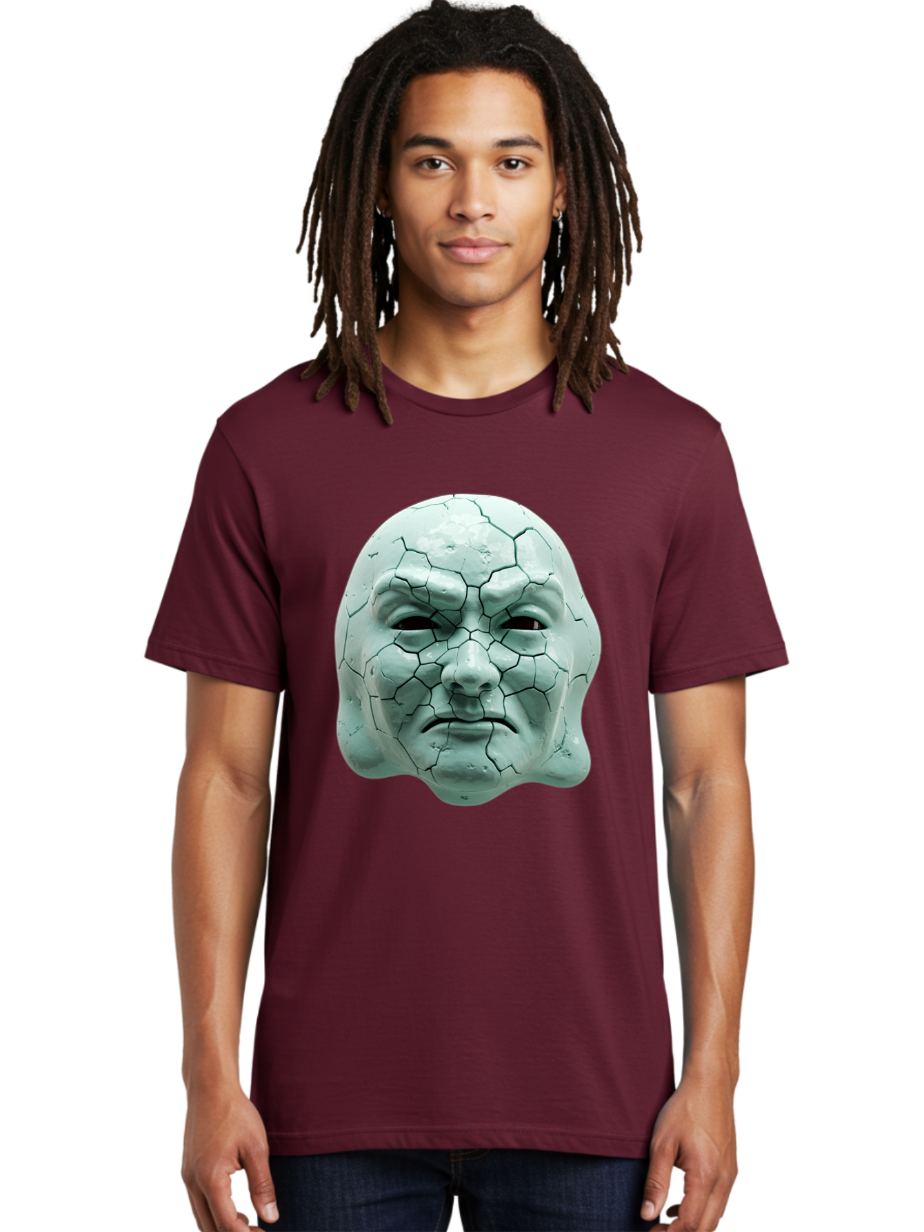 Cracked-Mask Men'S Graphic Tee, 100% Cotton, Comfortable Casual Summer Wear, Machine Washable, Vintage Camera, Old Camera, Antique Camera, Black Camera, Classic Photography, Photography Equipment, Nostalgic Device, Film Camera, Camera Art Bam123