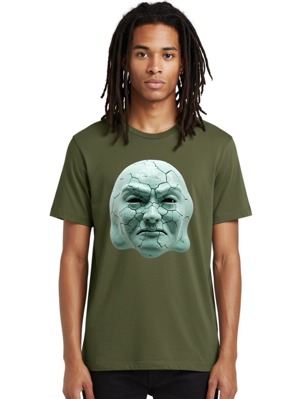 Cracked-Mask Men'S Graphic Tee, 100% Cotton, Comfortable Casual Summer Wear, Machine Washable, Vintage Camera, Old Camera, Antique Camera, Black Camera, Classic Photography, Photography Equipment, Nostalgic Device, Film Camera, Camera Art Bam123