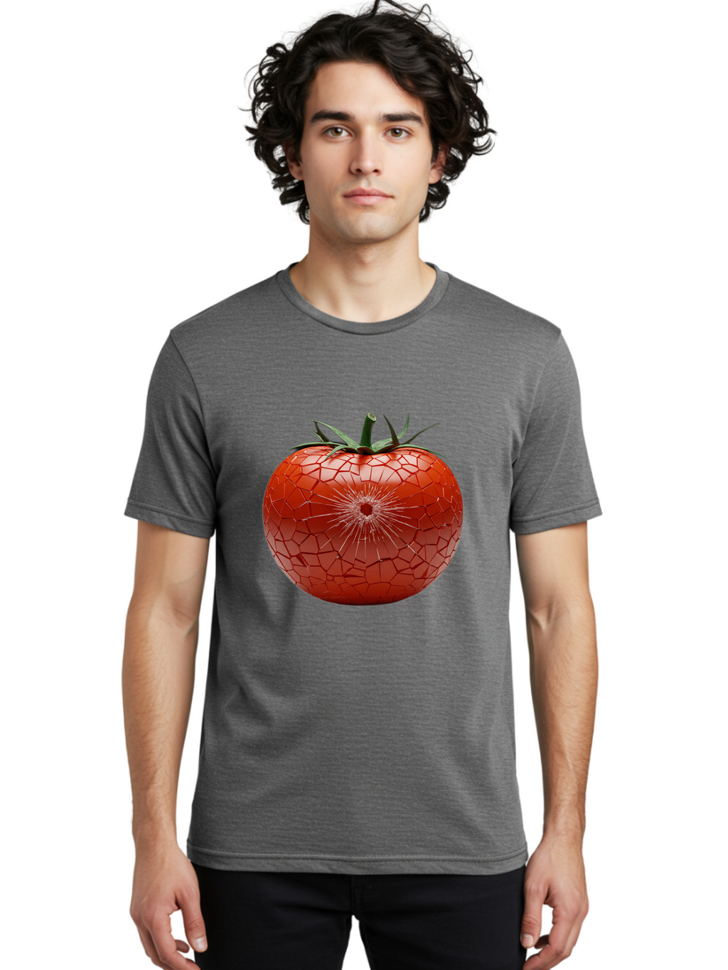 Cracked-Tomato-1 Men'S Graphic Tee, 100% Cotton, Comfortable Casual Summer Wear, Machine Washable, Vintage Camera, Old Camera, Antique Camera, Black Camera, Classic Photography, Photography Equipment, Nostalgic Device, Film Camera, Camera Art Bam125