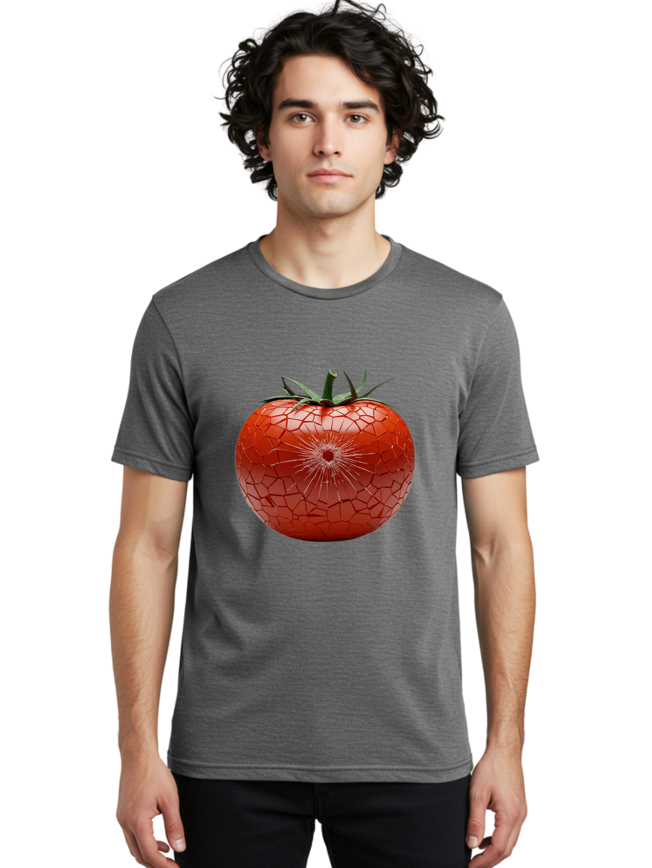 Cracked-Tomato-1 Men'S Graphic Tee, 100% Cotton, Comfortable Casual Summer Wear, Machine Washable, Vintage Camera, Old Camera, Antique Camera, Black Camera, Classic Photography, Photography Equipment, Nostalgic Device, Film Camera, Camera Art Bam125