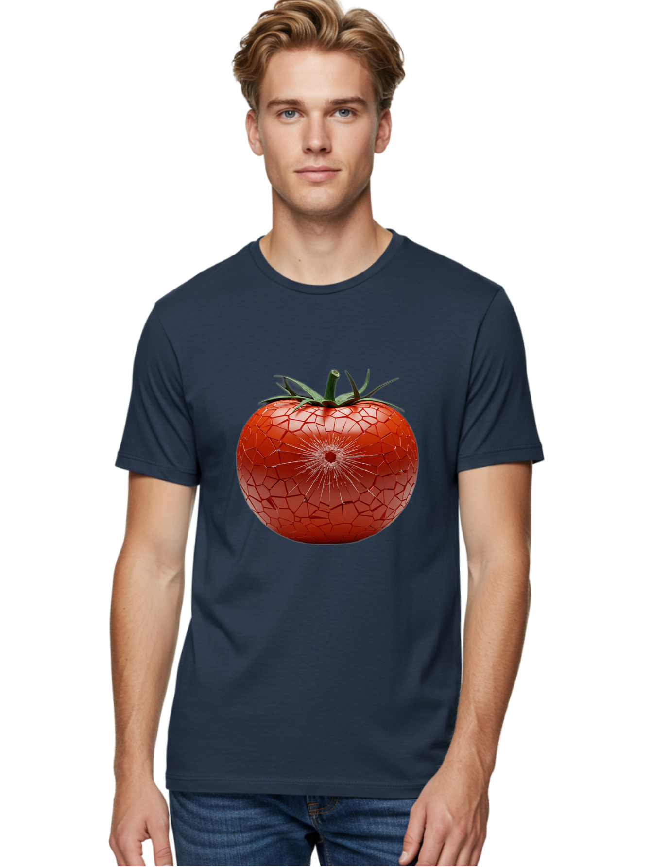 Cracked-Tomato-1 Men'S Graphic Tee, 100% Cotton, Comfortable Casual Summer Wear, Machine Washable, Vintage Camera, Old Camera, Antique Camera, Black Camera, Classic Photography, Photography Equipment, Nostalgic Device, Film Camera, Camera Art Bam125