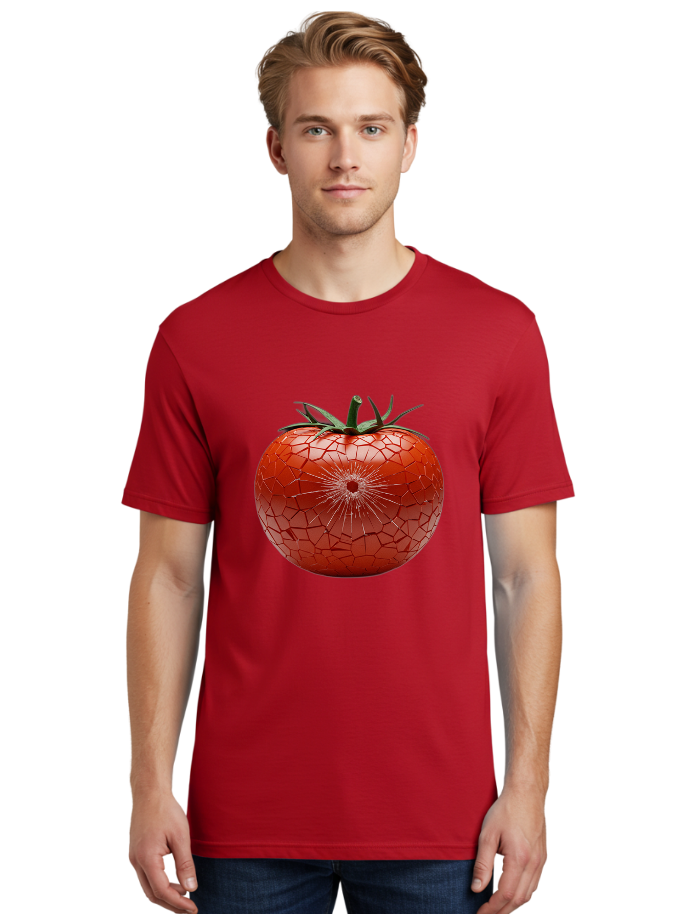 Cracked-Tomato-1 Men'S Graphic Tee, 100% Cotton, Comfortable Casual Summer Wear, Machine Washable, Vintage Camera, Old Camera, Antique Camera, Black Camera, Classic Photography, Photography Equipment, Nostalgic Device, Film Camera, Camera Art Bam125