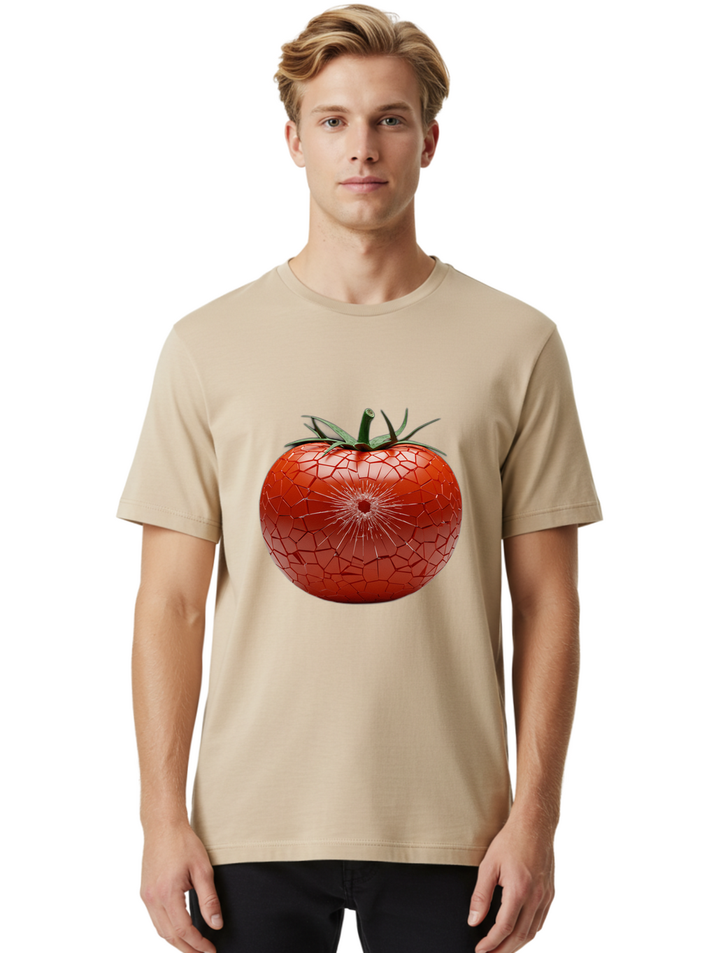 Cracked-Tomato-1 Men'S Graphic Tee, 100% Cotton, Comfortable Casual Summer Wear, Machine Washable, Vintage Camera, Old Camera, Antique Camera, Black Camera, Classic Photography, Photography Equipment, Nostalgic Device, Film Camera, Camera Art Bam125