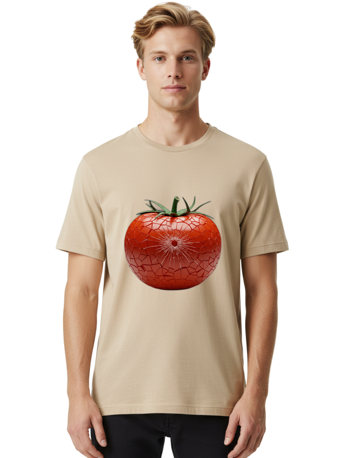 Cracked-Tomato-1 Men'S Graphic Tee, 100% Cotton, Comfortable Casual Summer Wear, Machine Washable, Vintage Camera, Old Camera, Antique Camera, Black Camera, Classic Photography, Photography Equipment, Nostalgic Device, Film Camera, Camera Art Bam125