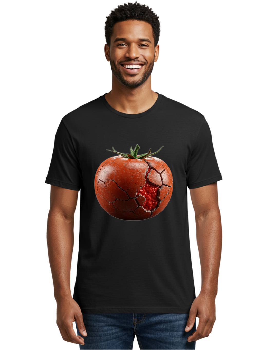 Cracked-Tomato Men'S Graphic Tee, 100% Cotton, Comfortable Casual Summer Wear, Machine Washable, Vintage Camera, Old Camera, Antique Camera, Black Camera, Classic Photography, Photography Equipment, Nostalgic Device, Film Camera, Camera Art Bam126