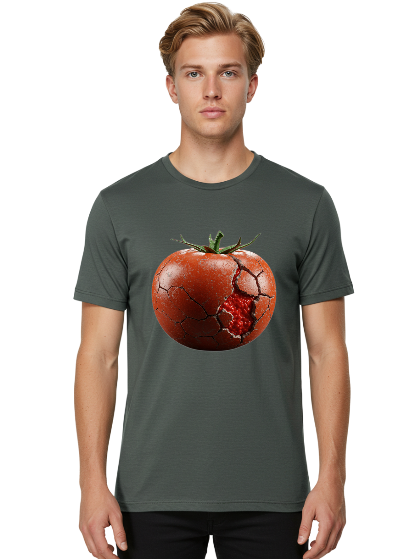 Cracked-Tomato Men'S Graphic Tee, 100% Cotton, Comfortable Casual Summer Wear, Machine Washable, Vintage Camera, Old Camera, Antique Camera, Black Camera, Classic Photography, Photography Equipment, Nostalgic Device, Film Camera, Camera Art Bam126