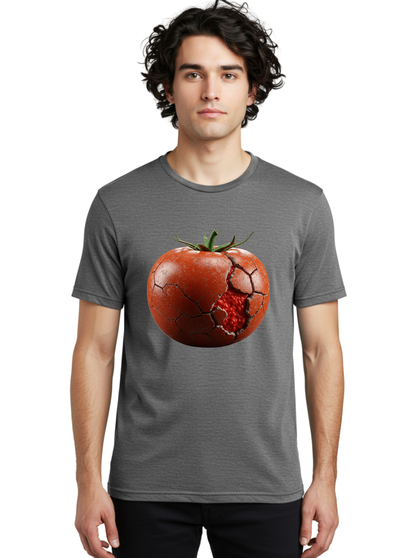 Cracked-Tomato Men'S Graphic Tee, 100% Cotton, Comfortable Casual Summer Wear, Machine Washable, Vintage Camera, Old Camera, Antique Camera, Black Camera, Classic Photography, Photography Equipment, Nostalgic Device, Film Camera, Camera Art Bam126