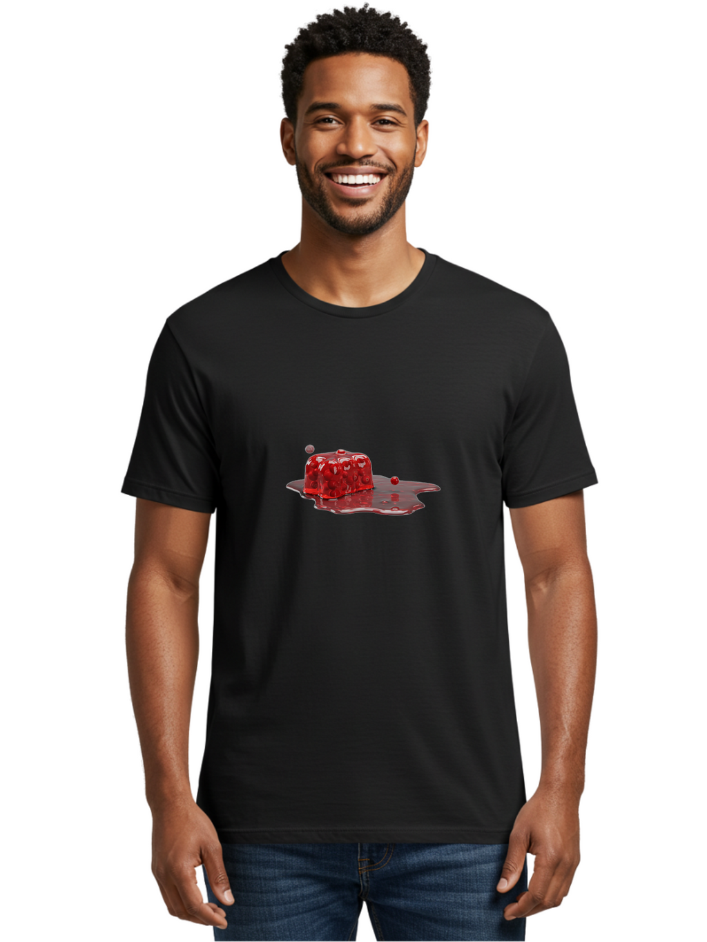 Cranberry-Jello-Mold Men'S Graphic Tee, 100% Cotton, Comfortable Casual Summer Wear, Machine Washable, Vintage Camera, Old Camera, Antique Camera, Black Camera, Classic Photography, Photography Equipment, Nostalgic Device, Film Camera, Bam128