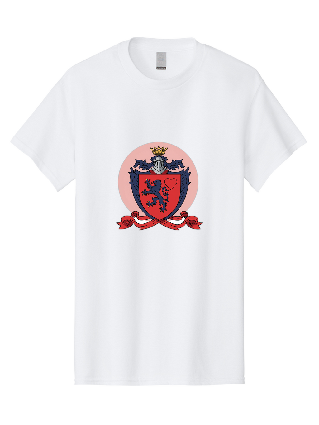 Crest-With-Lion-And-Heart Men'S Graphic Tee, 100% Cotton, Comfortable Casual Summer Wear, Machine Washable, Vintage Camera, Old Camera, Antique Camera, Black Camera, Classic Photography, Photography Equipment, Nostalgic Device, Film Camera, Bam134