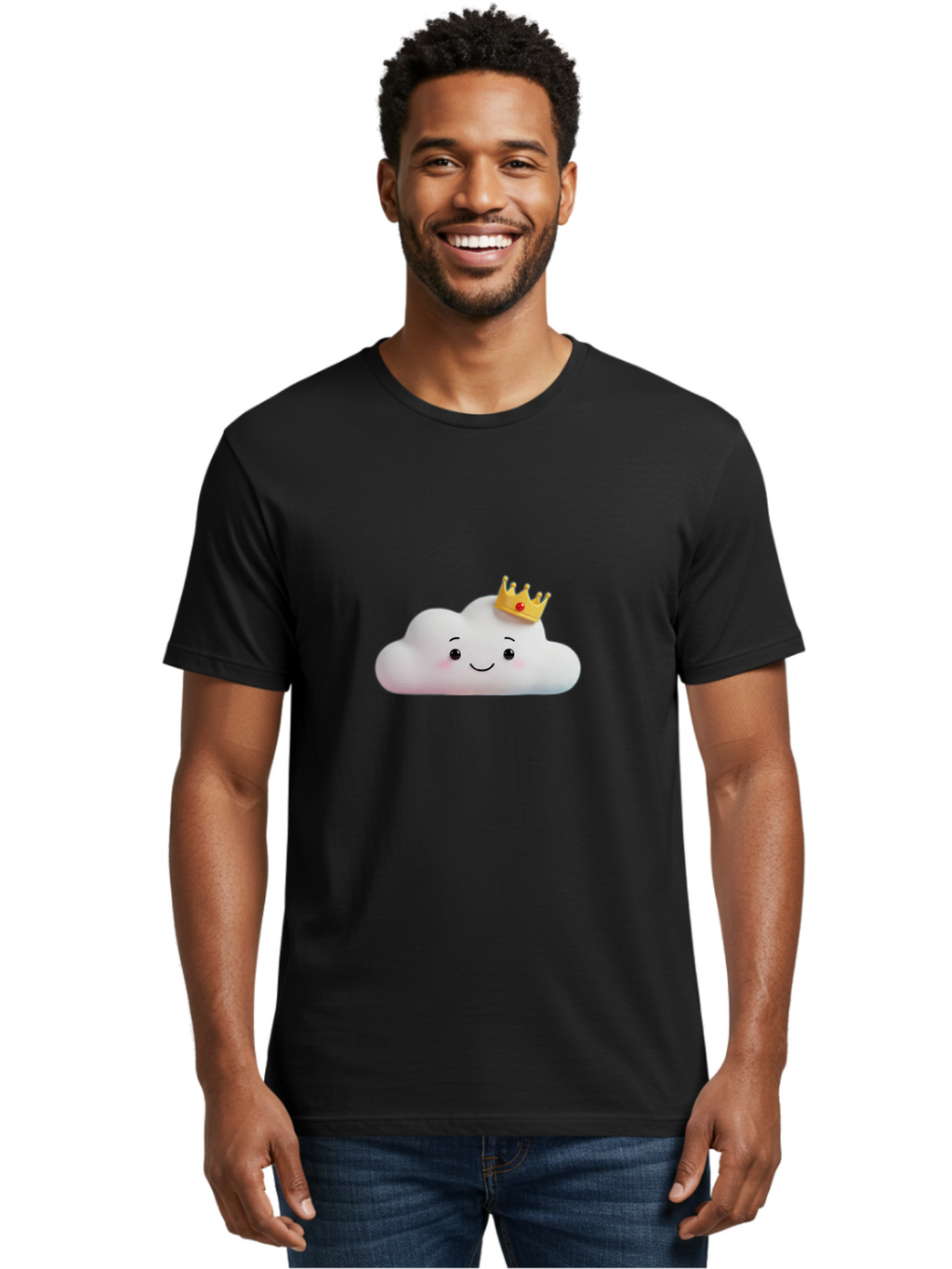 Crown-Cloud Men'S Graphic Tee, 100% Cotton, Comfortable Casual Summer Wear, Machine Washable, Vintage Camera, Old Camera, Antique Camera, Black Camera, Classic Photography, Photography Equipment, Nostalgic Device, Film Camera, Camera Art Bam136