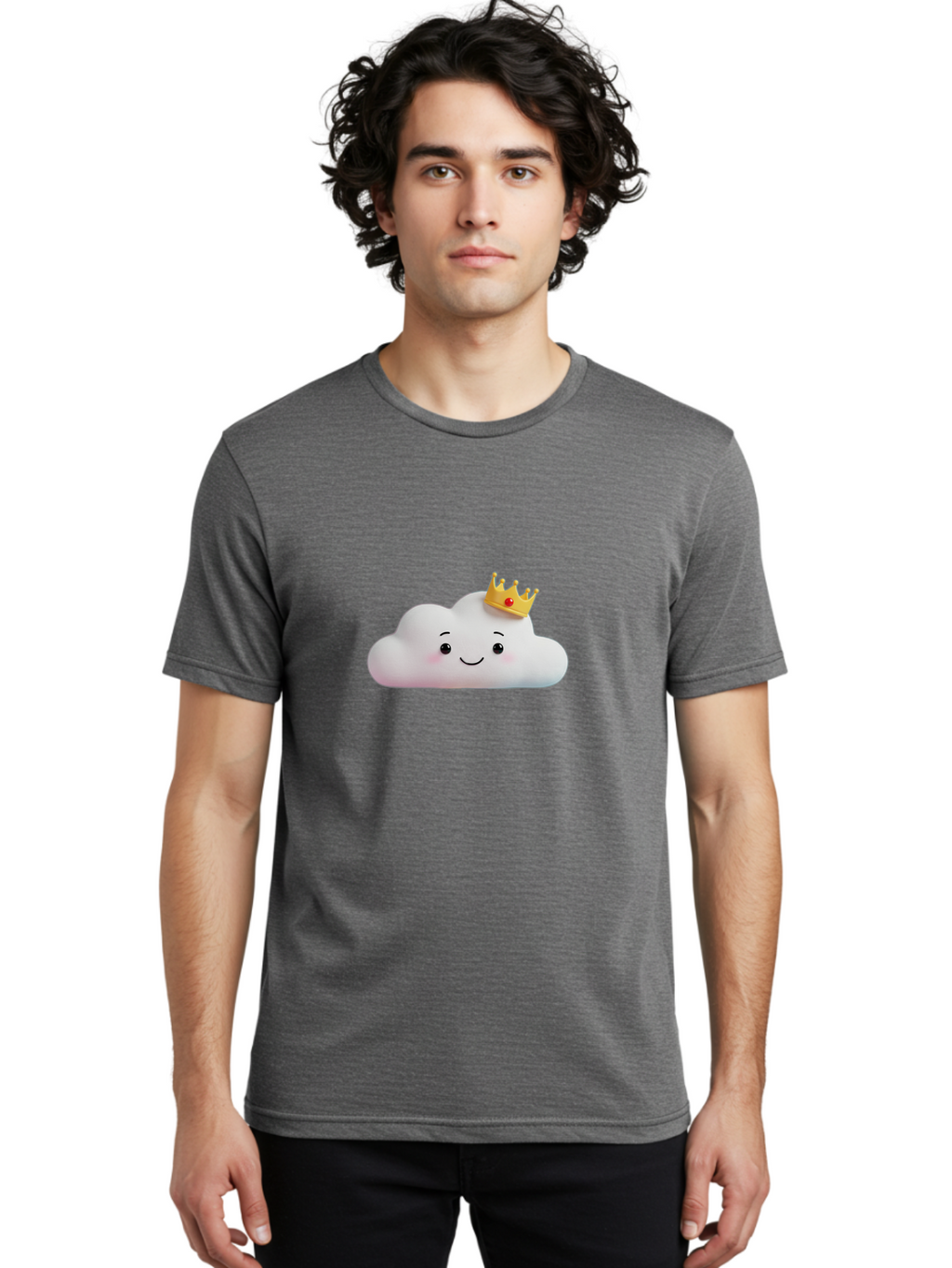 Crown-Cloud Men'S Graphic Tee, 100% Cotton, Comfortable Casual Summer Wear, Machine Washable, Vintage Camera, Old Camera, Antique Camera, Black Camera, Classic Photography, Photography Equipment, Nostalgic Device, Film Camera, Camera Art Bam136
