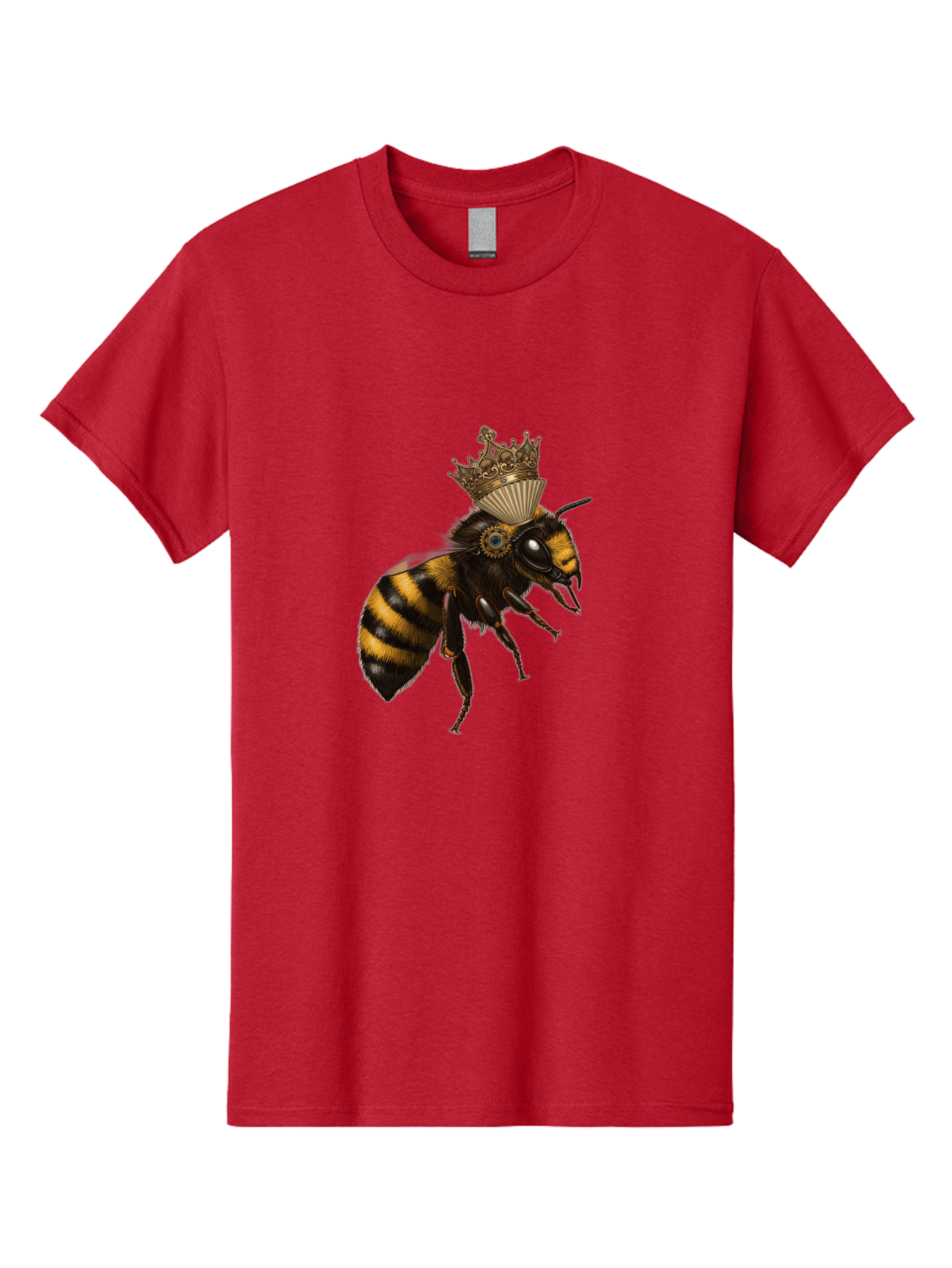Crowned-Bee Men'S Graphic Tee, 100% Cotton, Comfortable Casual Summer Wear, Machine Washable, Vintage Camera, Old Camera, Antique Camera, Black Camera, Classic Photography, Photography Equipment, Nostalgic Device, Film Camera, Camera Art Bam137