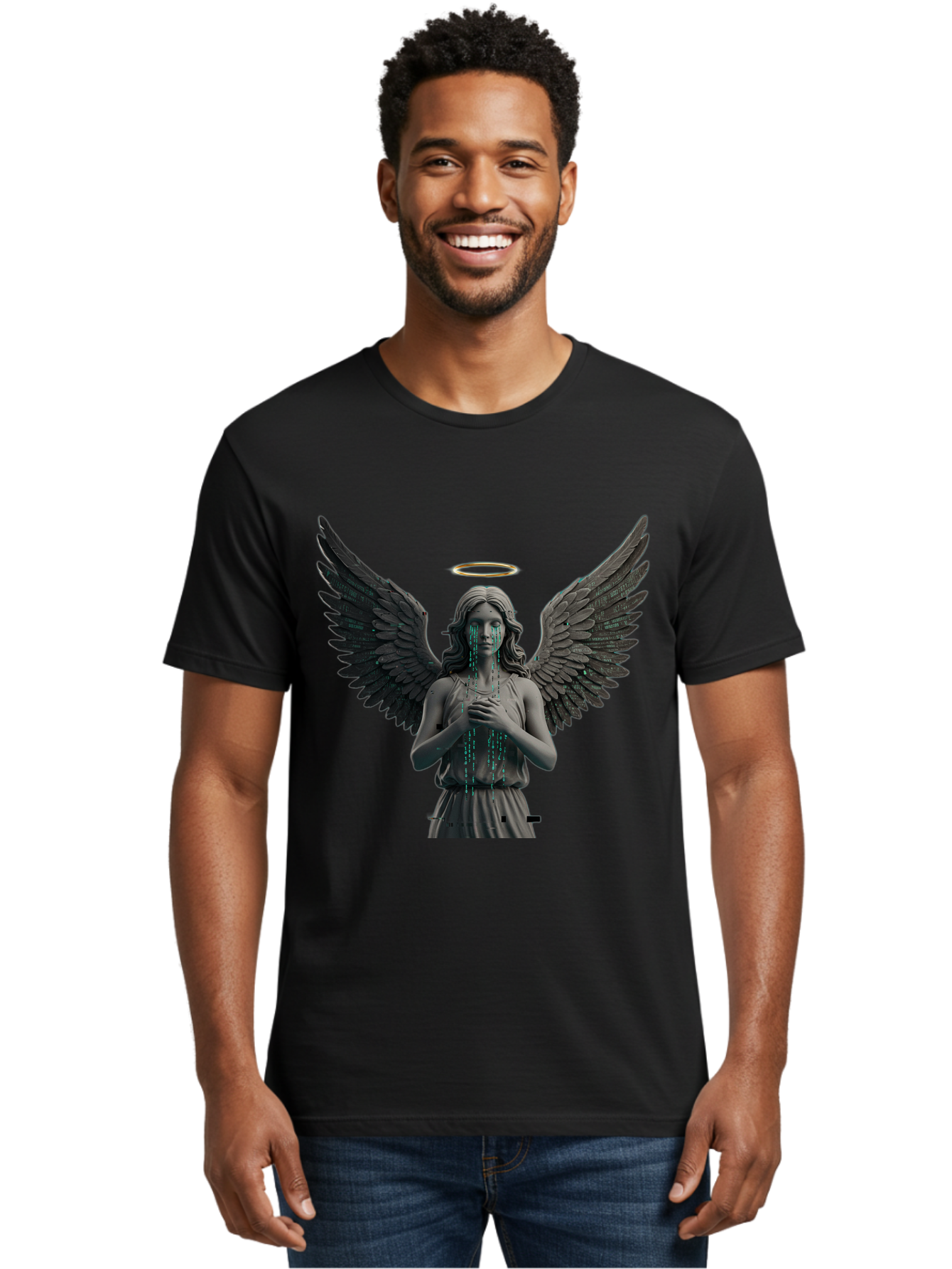 Crying-Angel-Statue Men'S Graphic Tee, 100% Cotton, Comfortable Casual Summer Wear, Machine Washable, Vintage Camera, Old Camera, Antique Camera, Black Camera, Classic Photography, Photography Equipment, Nostalgic Device, Film Camera, Bam140