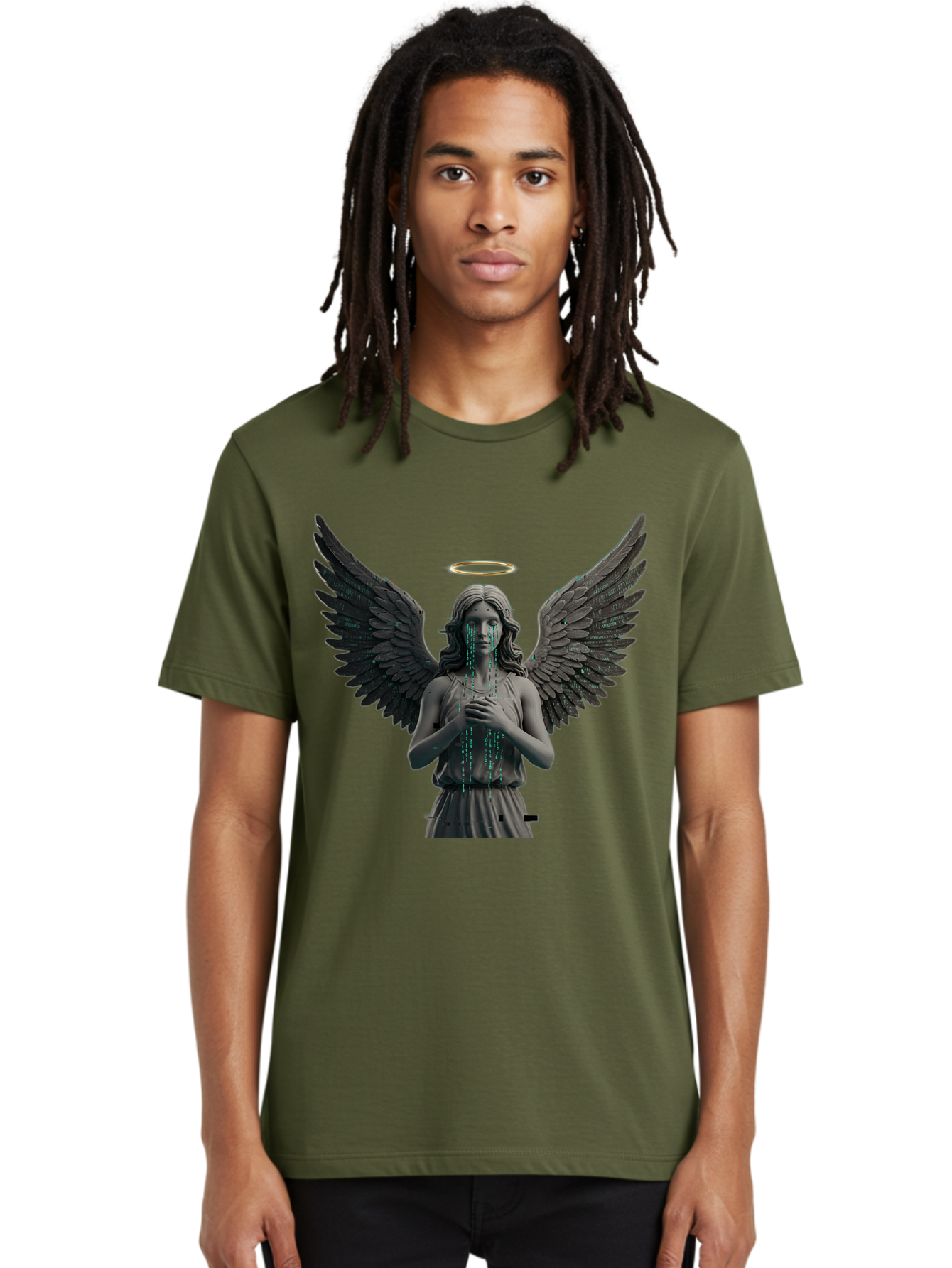 Crying-Angel-Statue Men'S Graphic Tee, 100% Cotton, Comfortable Casual Summer Wear, Machine Washable, Vintage Camera, Old Camera, Antique Camera, Black Camera, Classic Photography, Photography Equipment, Nostalgic Device, Film Camera, Bam140