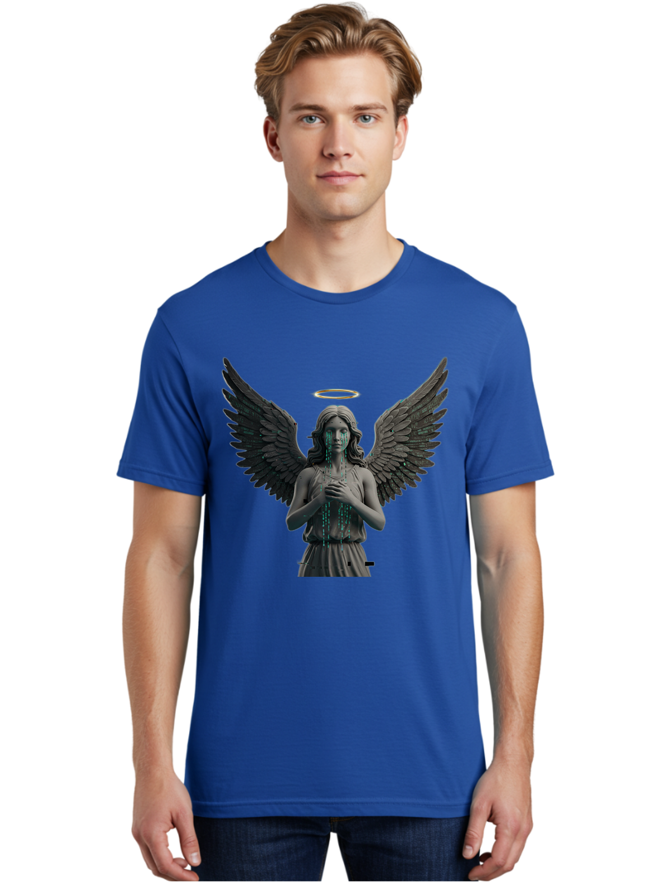 Crying-Angel-Statue Men'S Graphic Tee, 100% Cotton, Comfortable Casual Summer Wear, Machine Washable, Vintage Camera, Old Camera, Antique Camera, Black Camera, Classic Photography, Photography Equipment, Nostalgic Device, Film Camera, Bam140