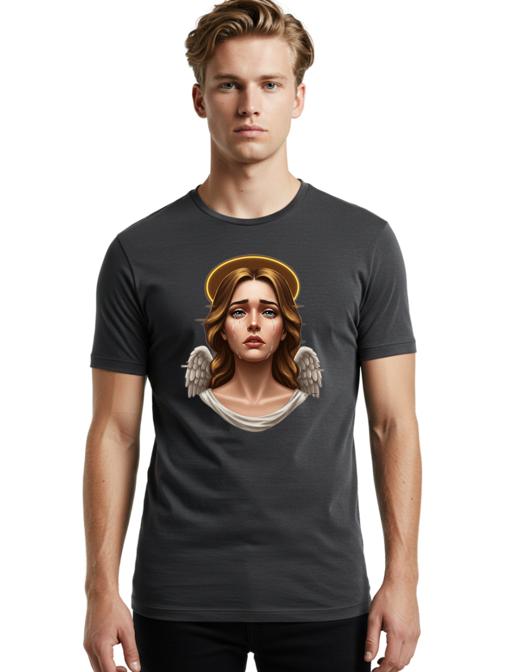 Crying-Angel Men'S Graphic Tee, 100% Cotton, Comfortable Casual Summer Wear, Machine Washable, Vintage Camera, Old Camera, Antique Camera, Black Camera, Classic Photography, Photography Equipment, Nostalgic Device, Film Camera, Camera Art Bam141
