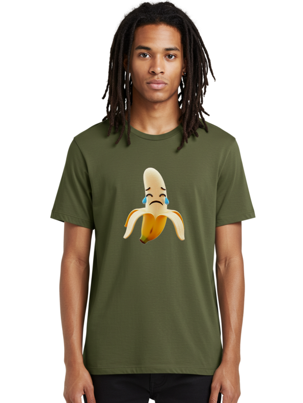 Crying-Banana-1 Men'S Graphic Tee, 100% Cotton, Comfortable Casual Summer Wear, Machine Washable, Vintage Camera, Old Camera, Antique Camera, Black Camera, Classic Photography, Photography Equipment, Nostalgic Device, Film Camera, Camera Art Bam142