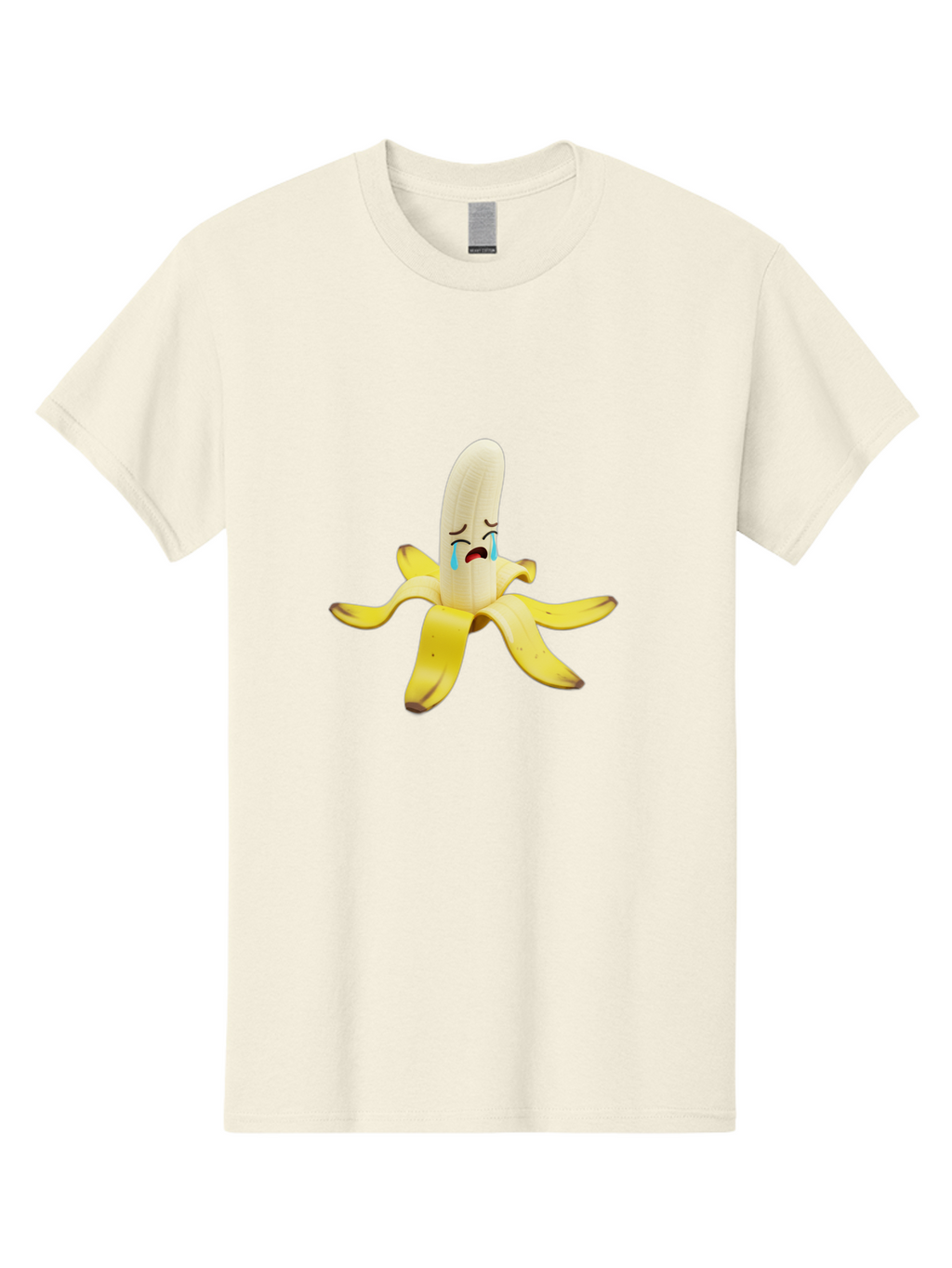 Crying-Banana-4 Men'S Graphic Tee, 100% Cotton, Comfortable Casual Summer Wear, Machine Washable, Vintage Camera, Old Camera, Antique Camera, Black Camera, Classic Photography, Photography Equipment, Nostalgic Device, Film Camera, Camera Art Bam145