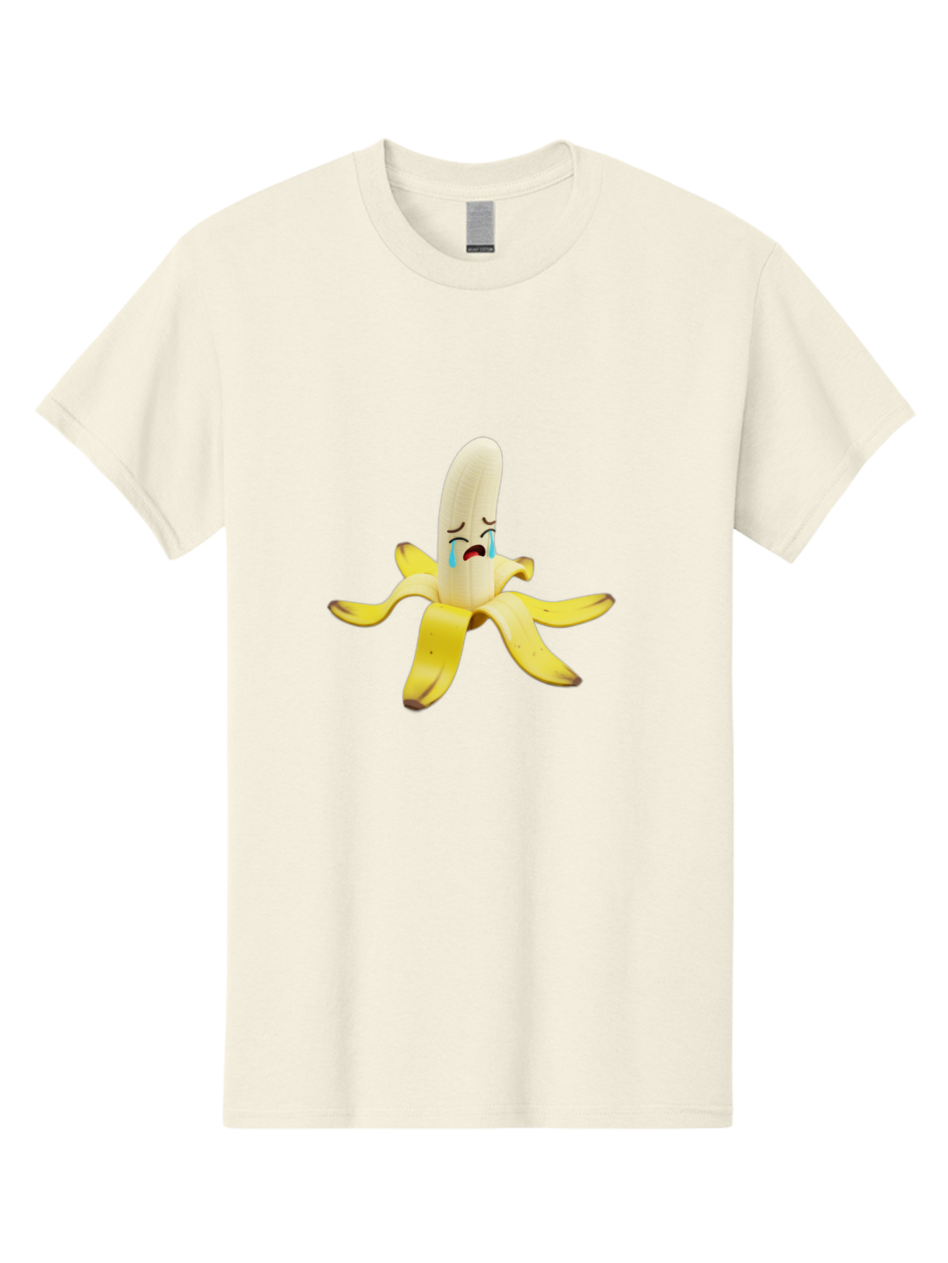 Crying-Banana-4 Men'S Graphic Tee, 100% Cotton, Comfortable Casual Summer Wear, Machine Washable, Vintage Camera, Old Camera, Antique Camera, Black Camera, Classic Photography, Photography Equipment, Nostalgic Device, Film Camera, Camera Art Bam145
