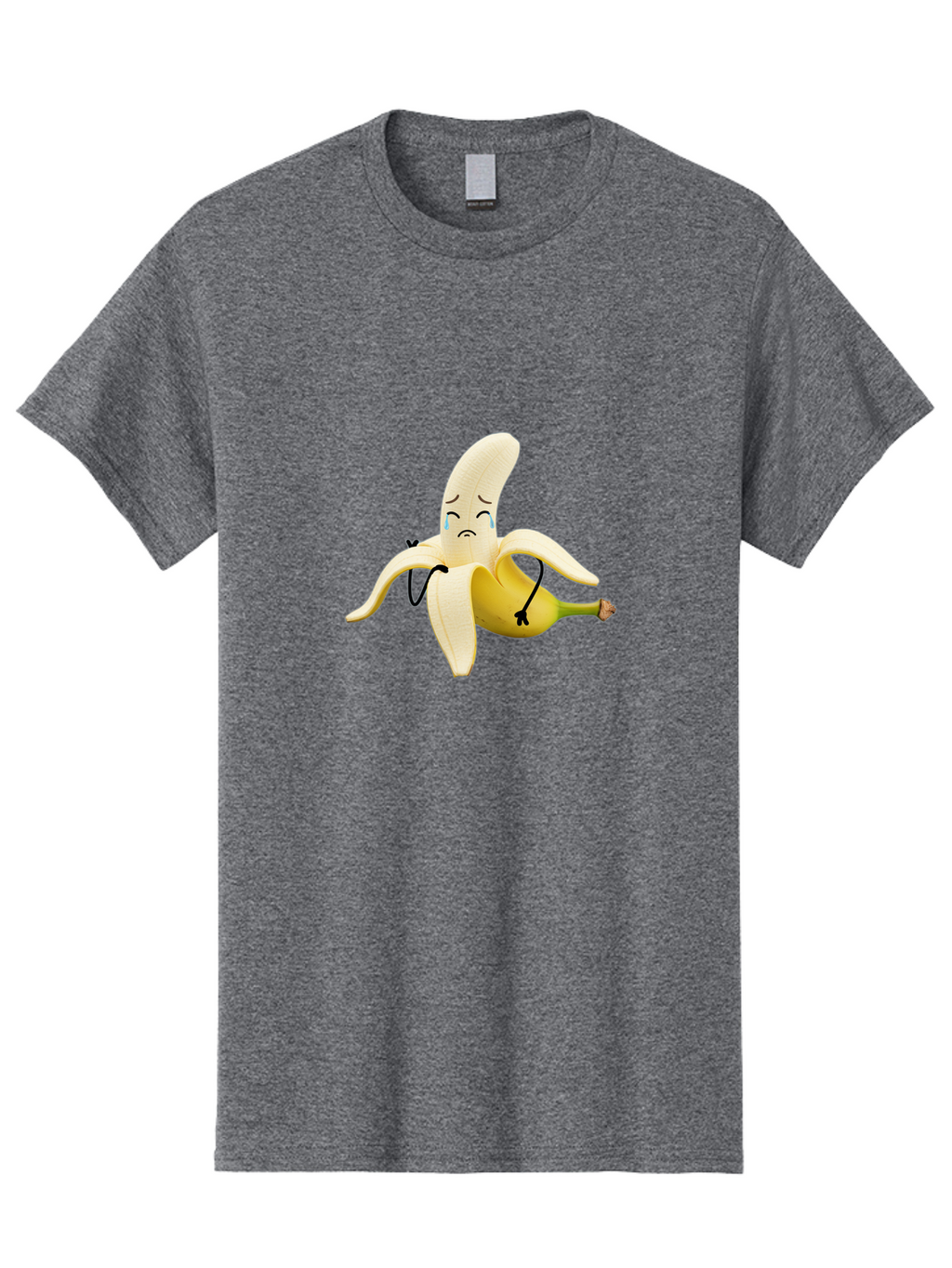 Crying-Banana-6 Men'S Graphic Tee, 100% Cotton, Comfortable Casual Summer Wear, Machine Washable, Vintage Camera, Old Camera, Antique Camera, Black Camera, Classic Photography, Photography Equipment, Nostalgic Device, Film Camera, Camera Art Bam147