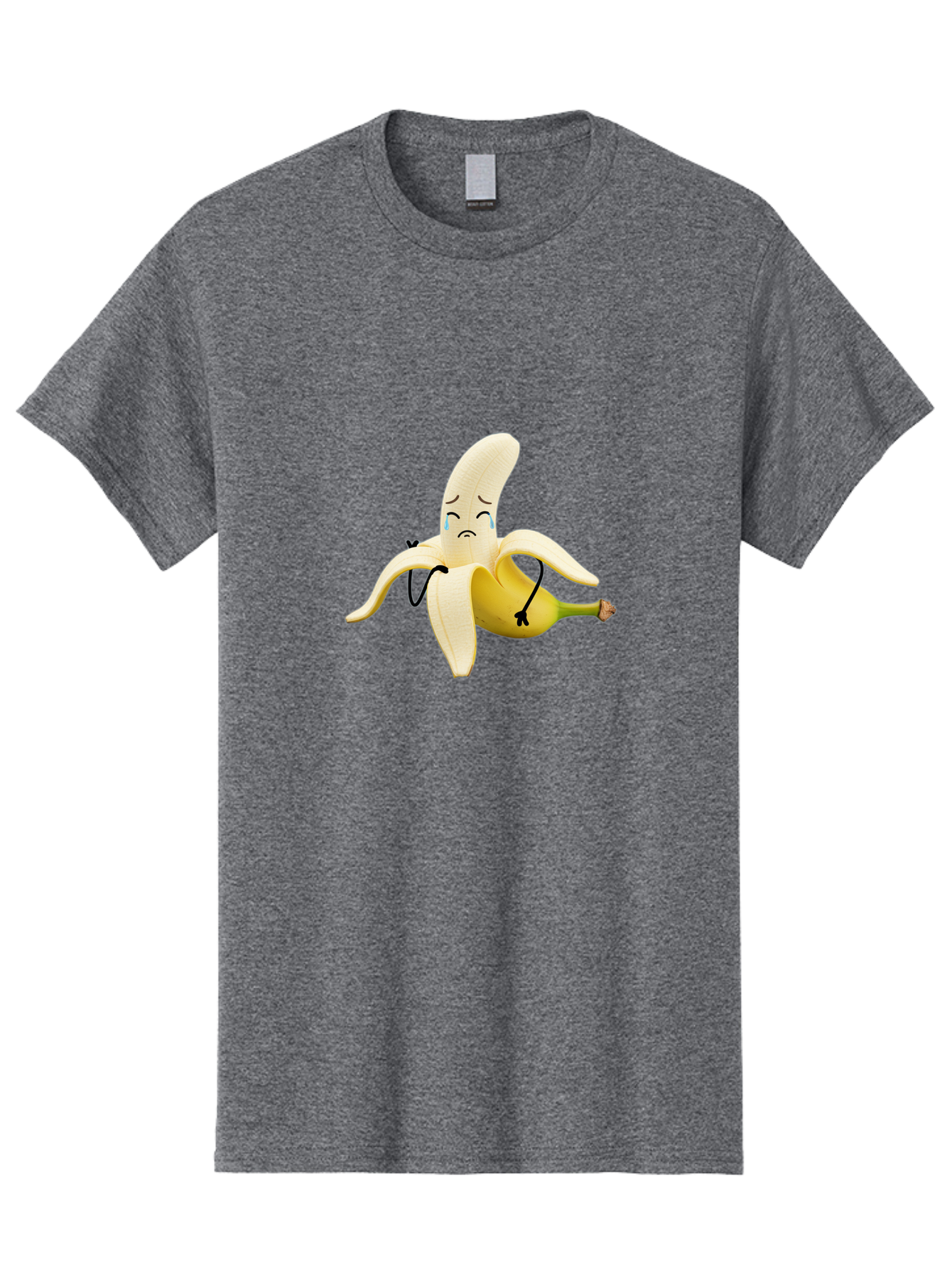 Crying-Banana-6 Men'S Graphic Tee, 100% Cotton, Comfortable Casual Summer Wear, Machine Washable, Vintage Camera, Old Camera, Antique Camera, Black Camera, Classic Photography, Photography Equipment, Nostalgic Device, Film Camera, Camera Art Bam147