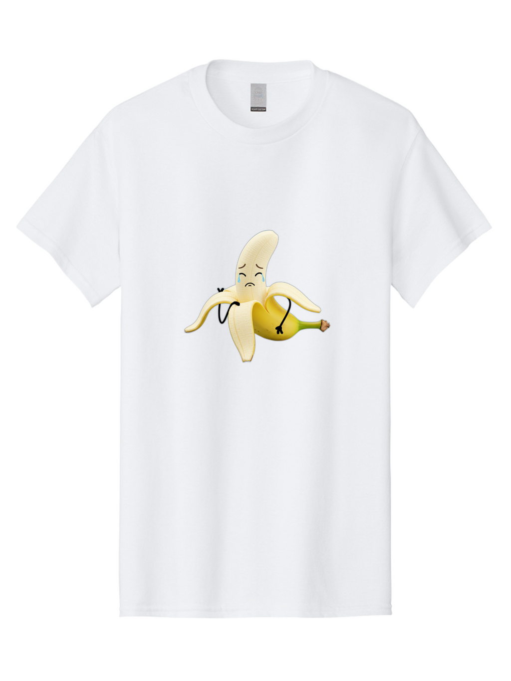 Crying-Banana-6 Men'S Graphic Tee, 100% Cotton, Comfortable Casual Summer Wear, Machine Washable, Vintage Camera, Old Camera, Antique Camera, Black Camera, Classic Photography, Photography Equipment, Nostalgic Device, Film Camera, Camera Art Bam147