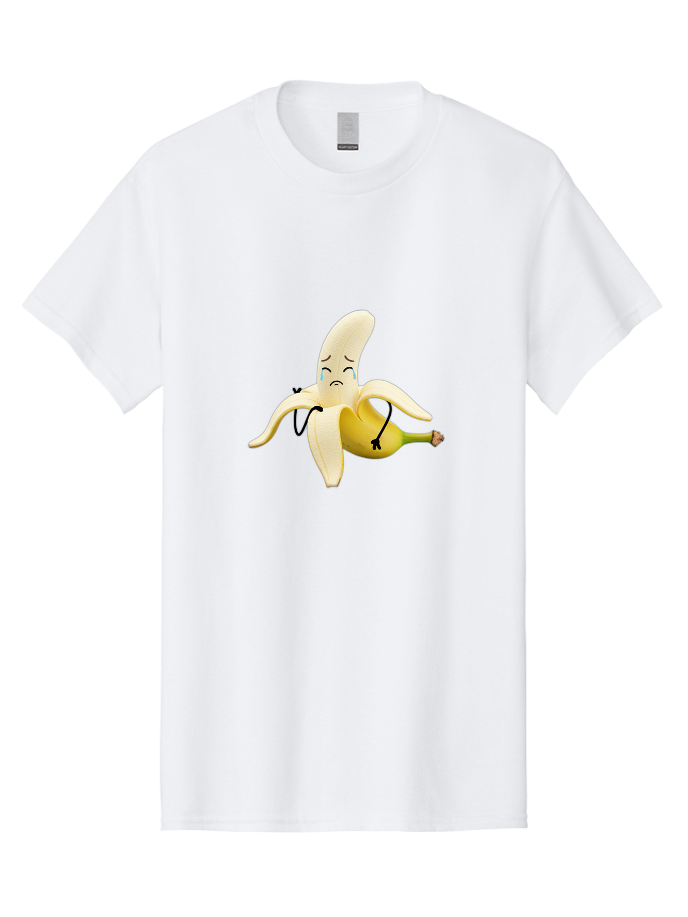 Crying-Banana-6 Men'S Graphic Tee, 100% Cotton, Comfortable Casual Summer Wear, Machine Washable, Vintage Camera, Old Camera, Antique Camera, Black Camera, Classic Photography, Photography Equipment, Nostalgic Device, Film Camera, Camera Art Bam147